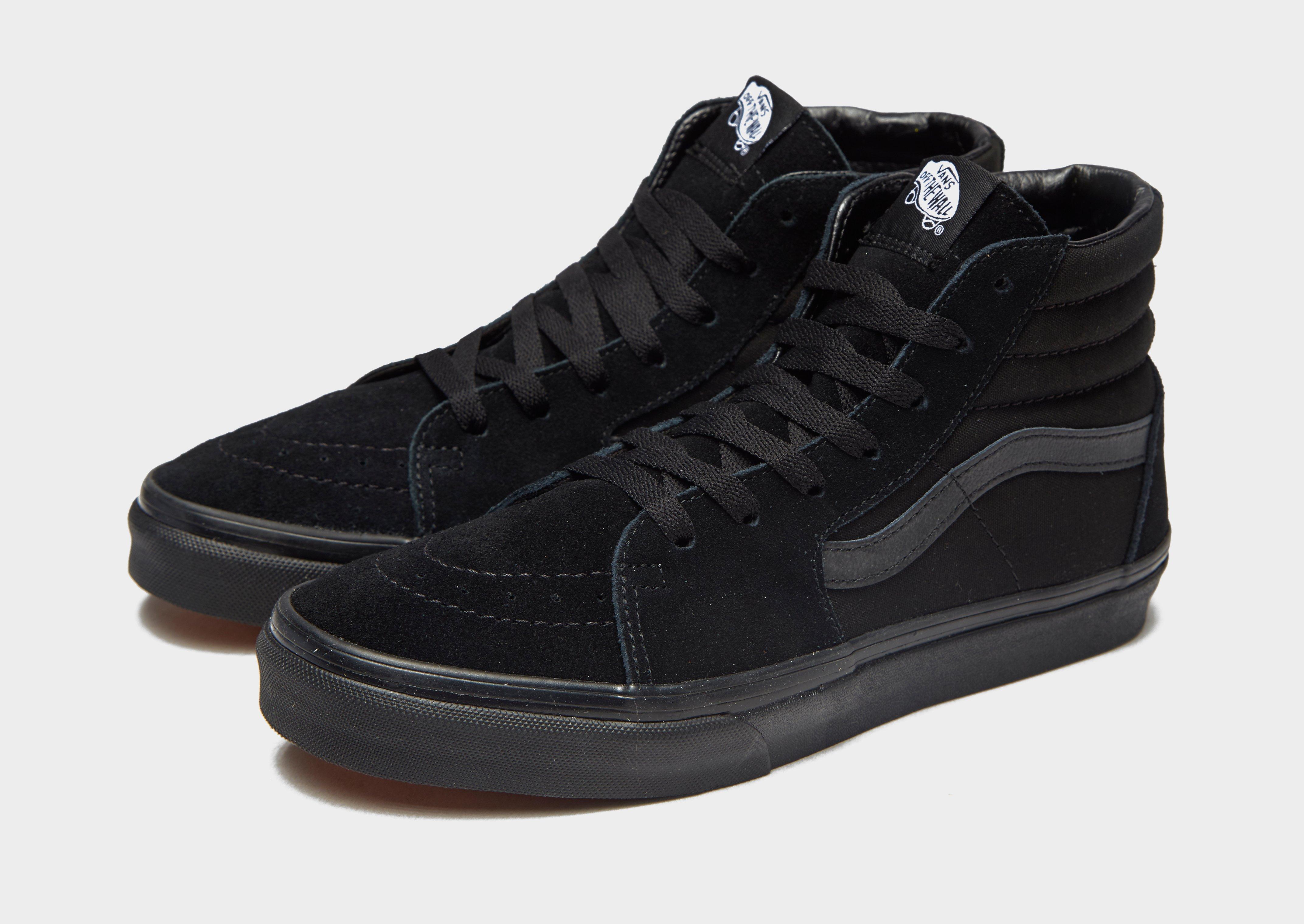 black high top vans junior