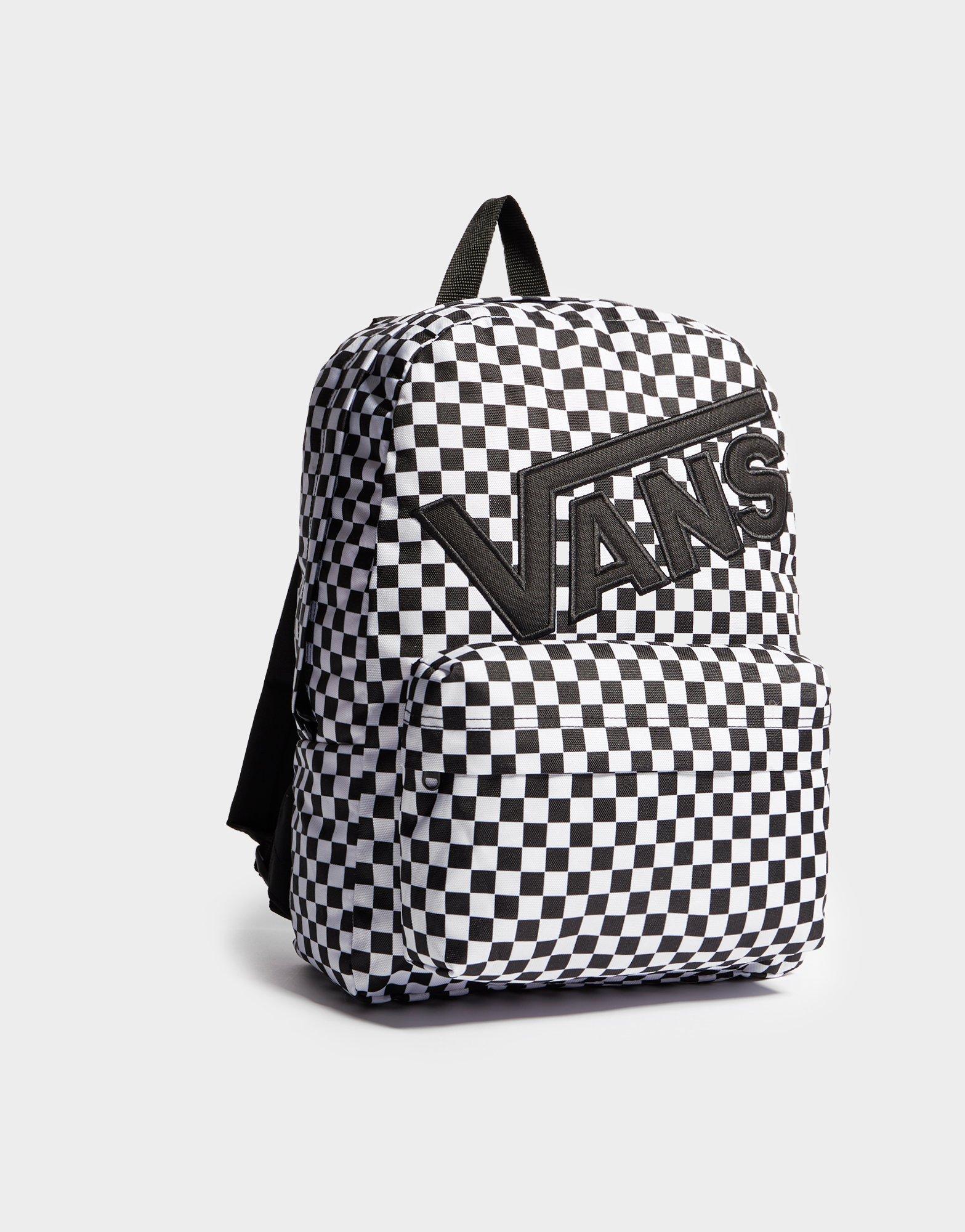 chequered vans bag