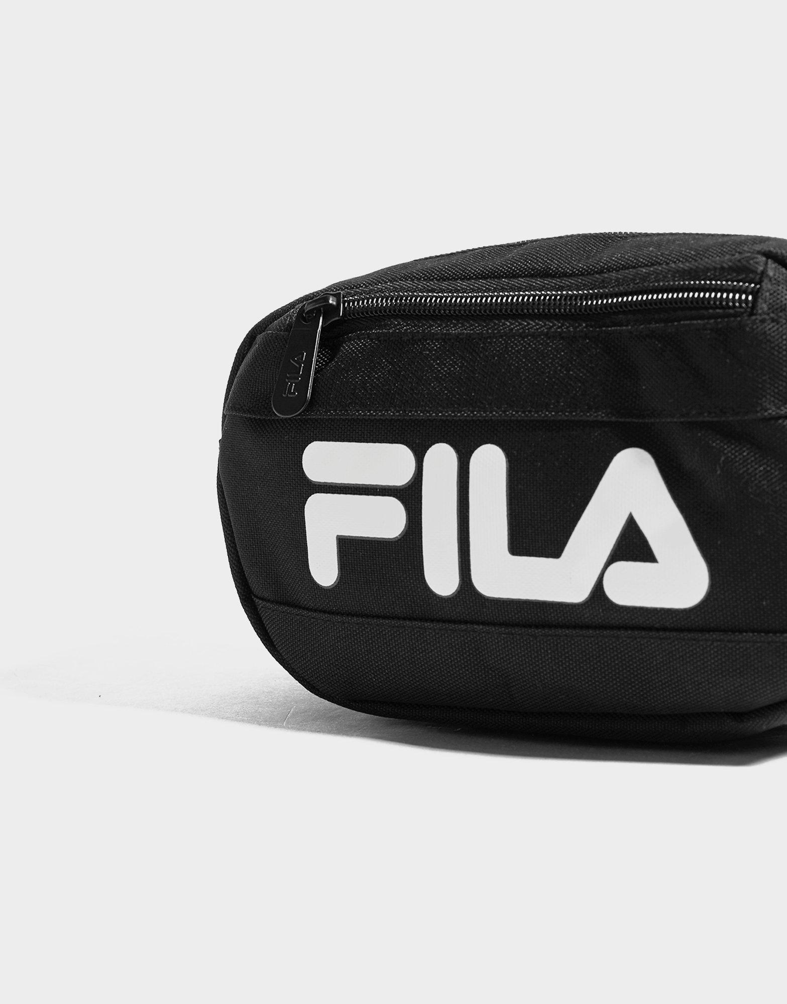 fila black bum bag