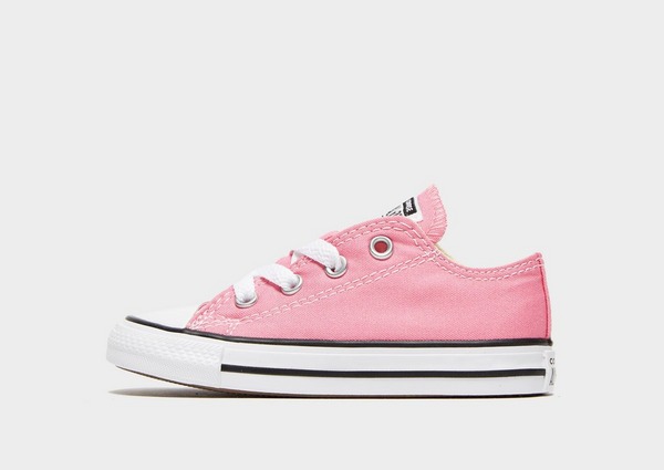 Moedig druiven Azië Pink Converse Chuck Taylor All Star Ox Infant | JD Sports Global