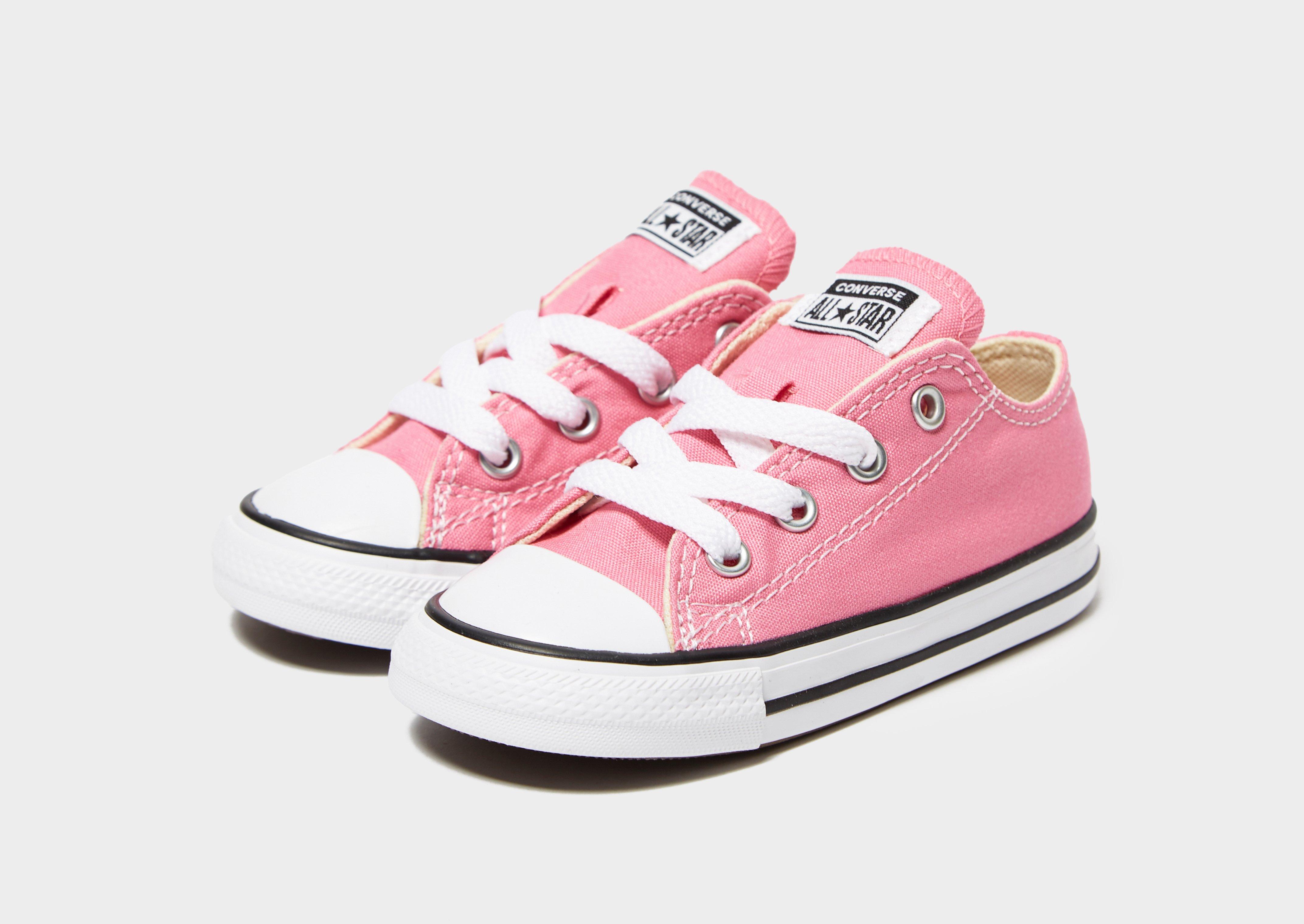 jd sports pink converse