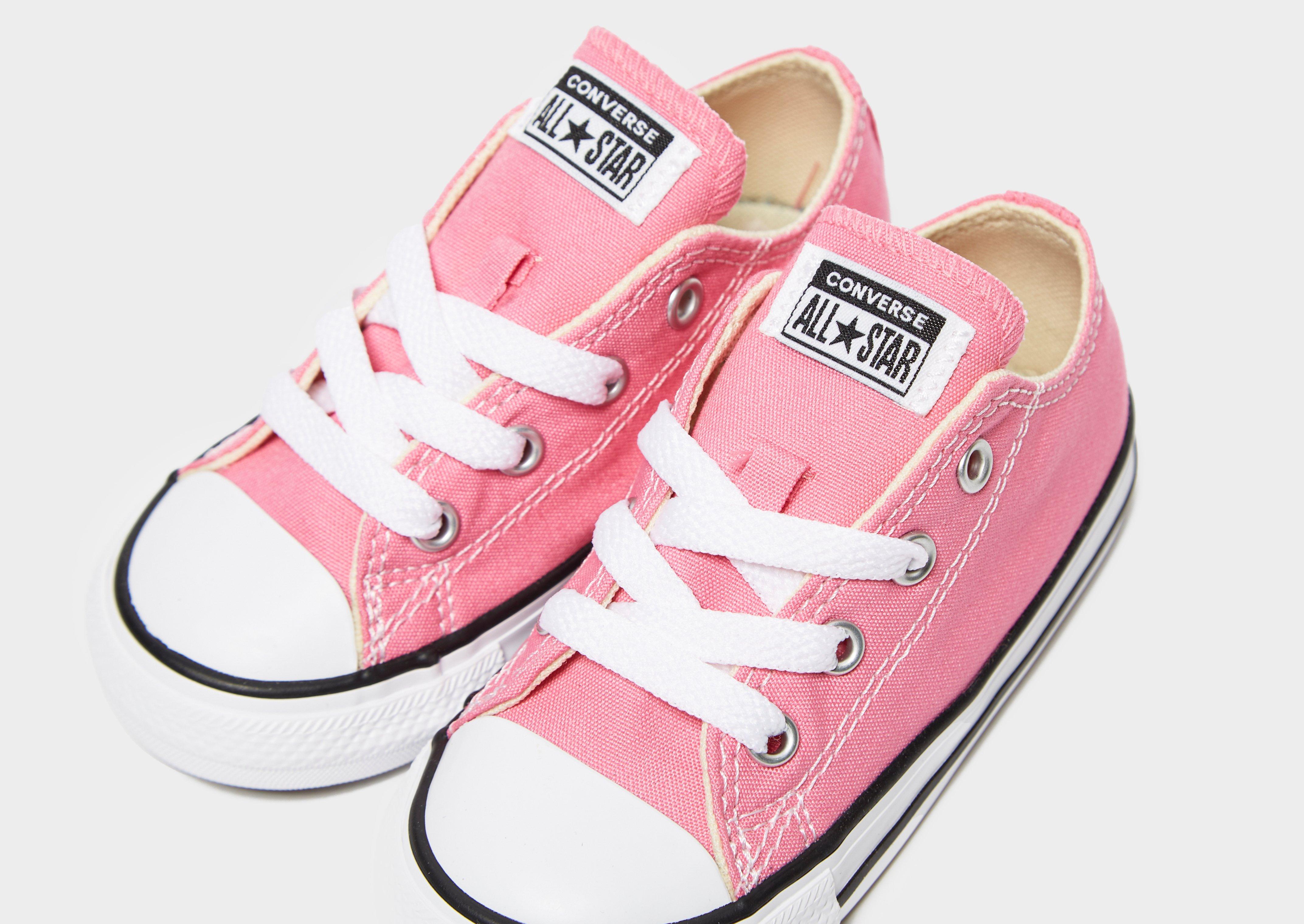 Rose gold infant outlet converse