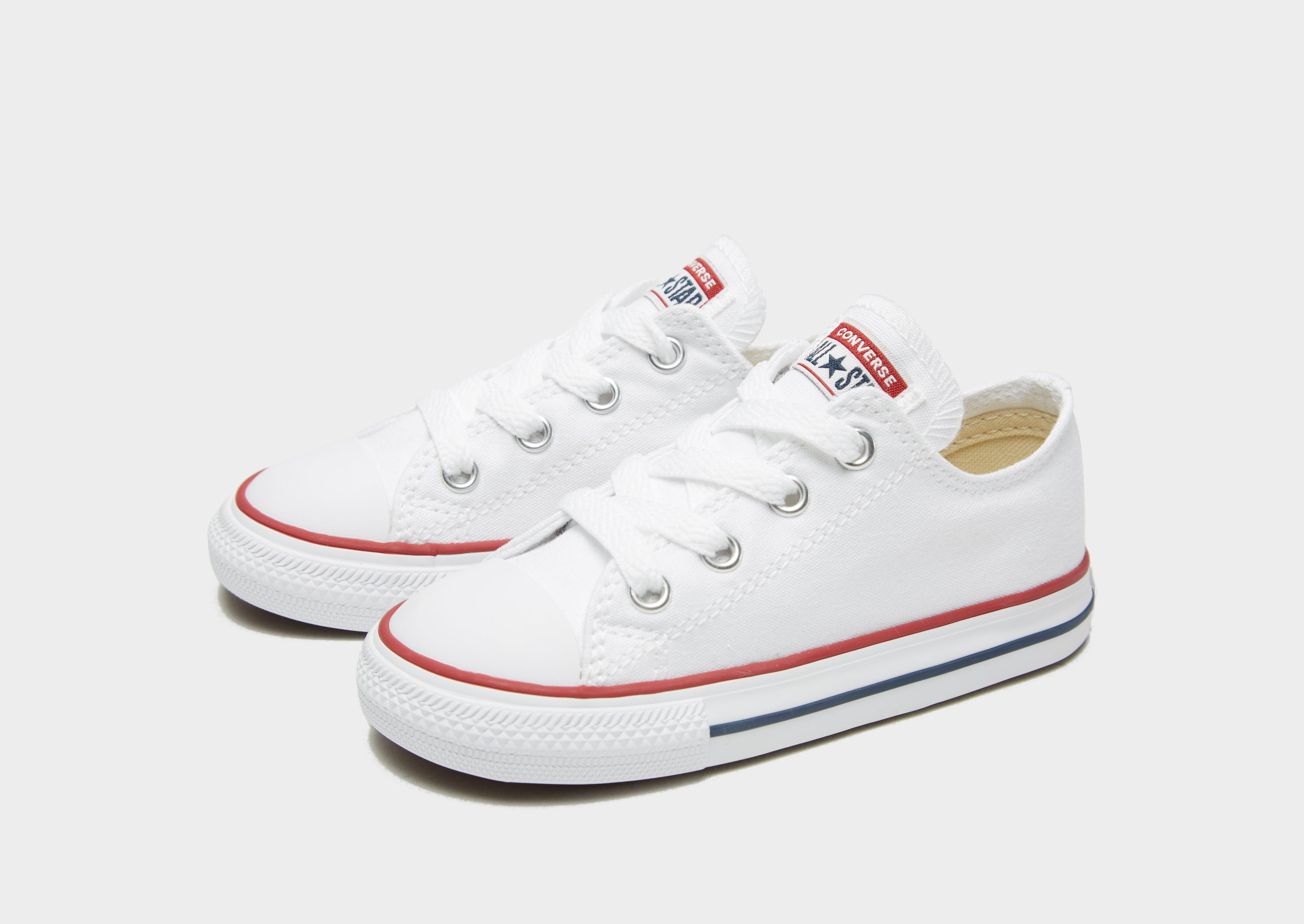 Acquista Converse All Star Ox Bebè in Bianco