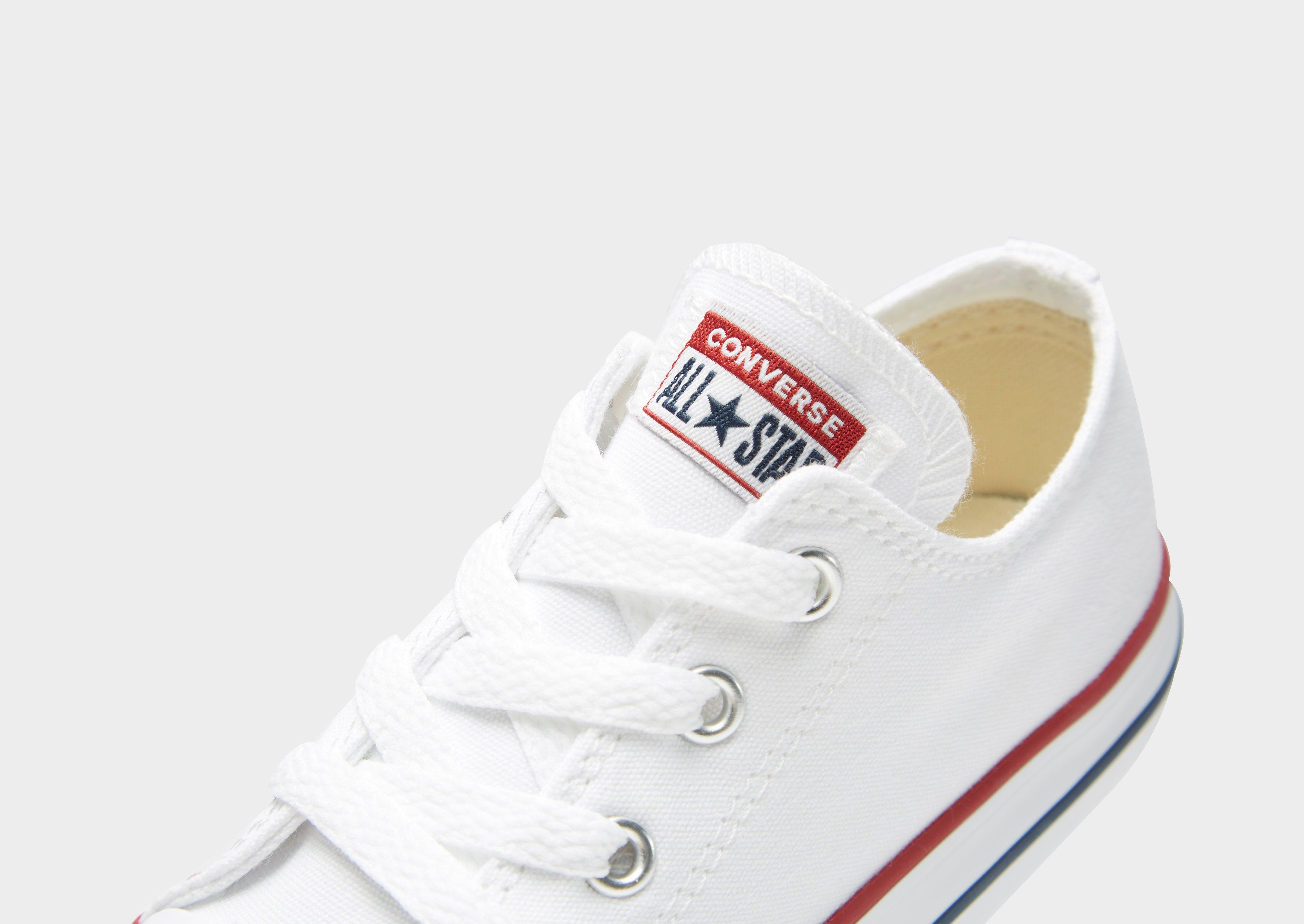 White Converse Chuck Taylor All Star Ox 