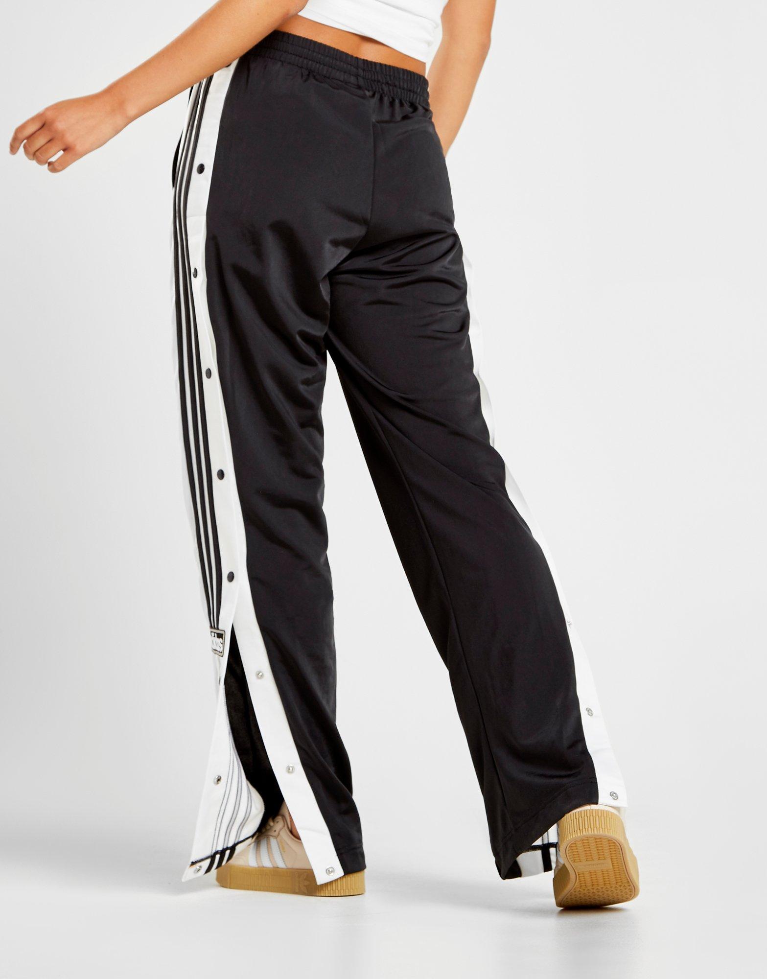 adidas originals adicolor popper pants in vapour steel