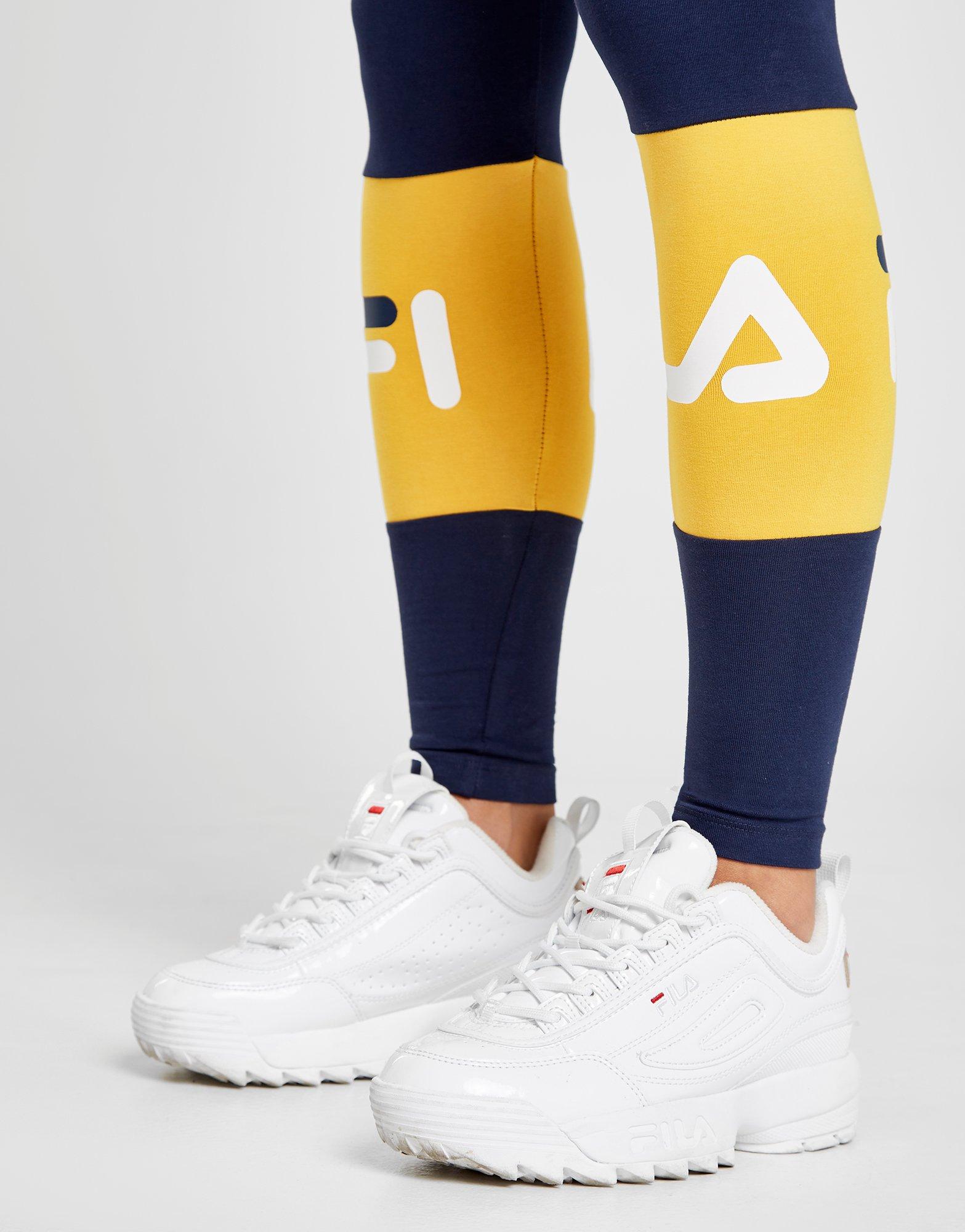 fila panel logo leggings