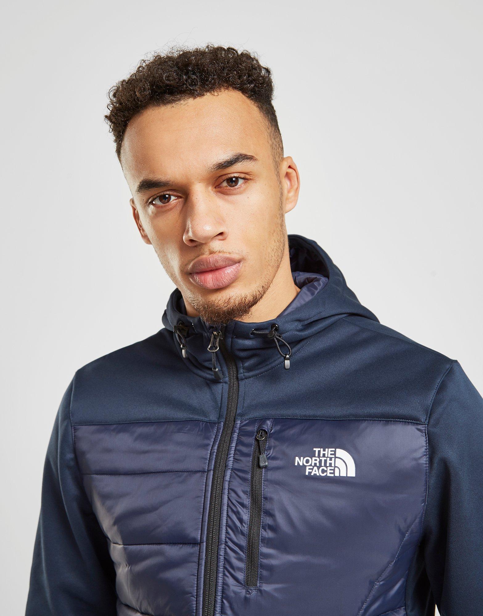 north face mittellegi hybrid hoodie