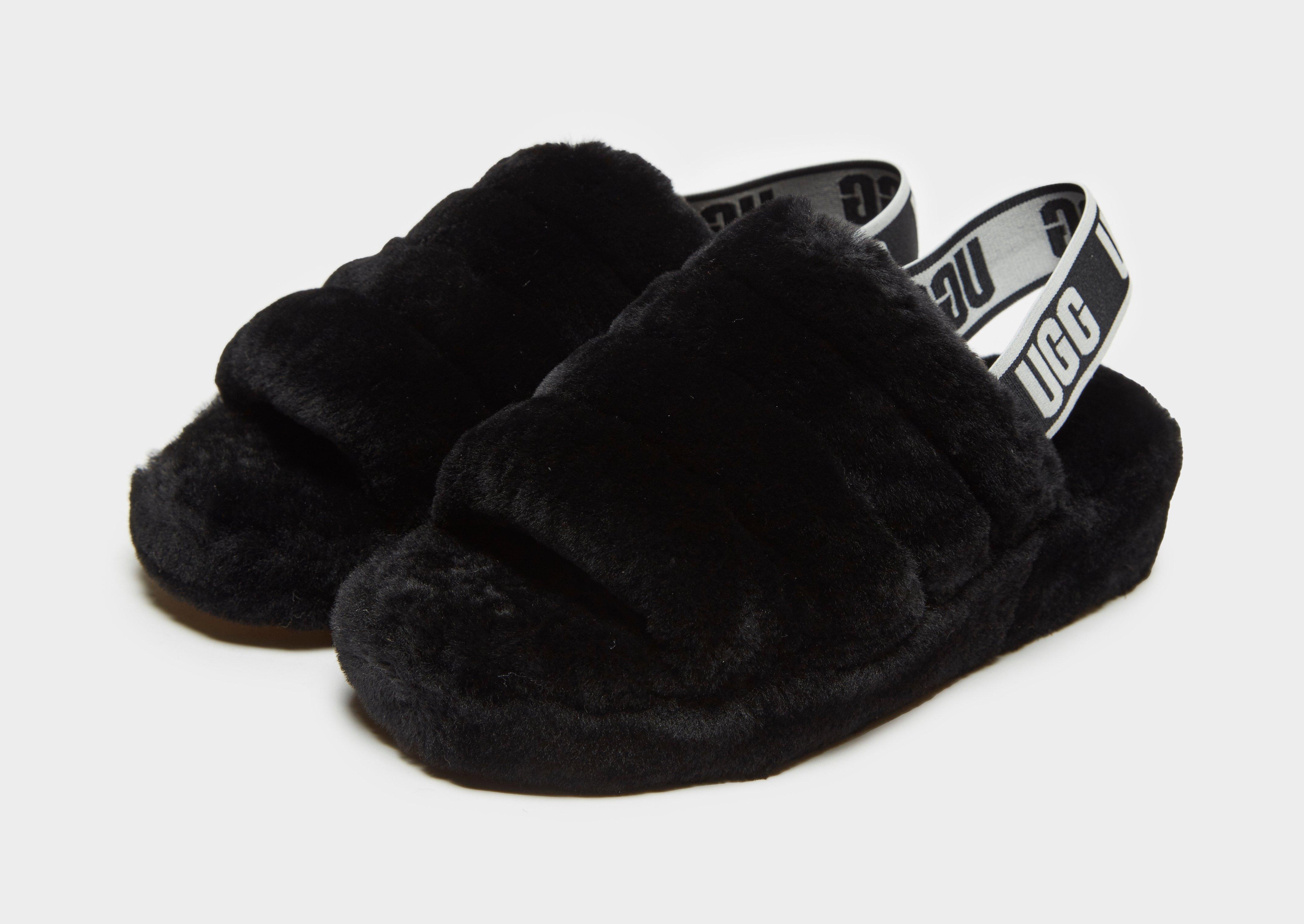 UGG Fluff Yeah Logo -sandaalit Naiset