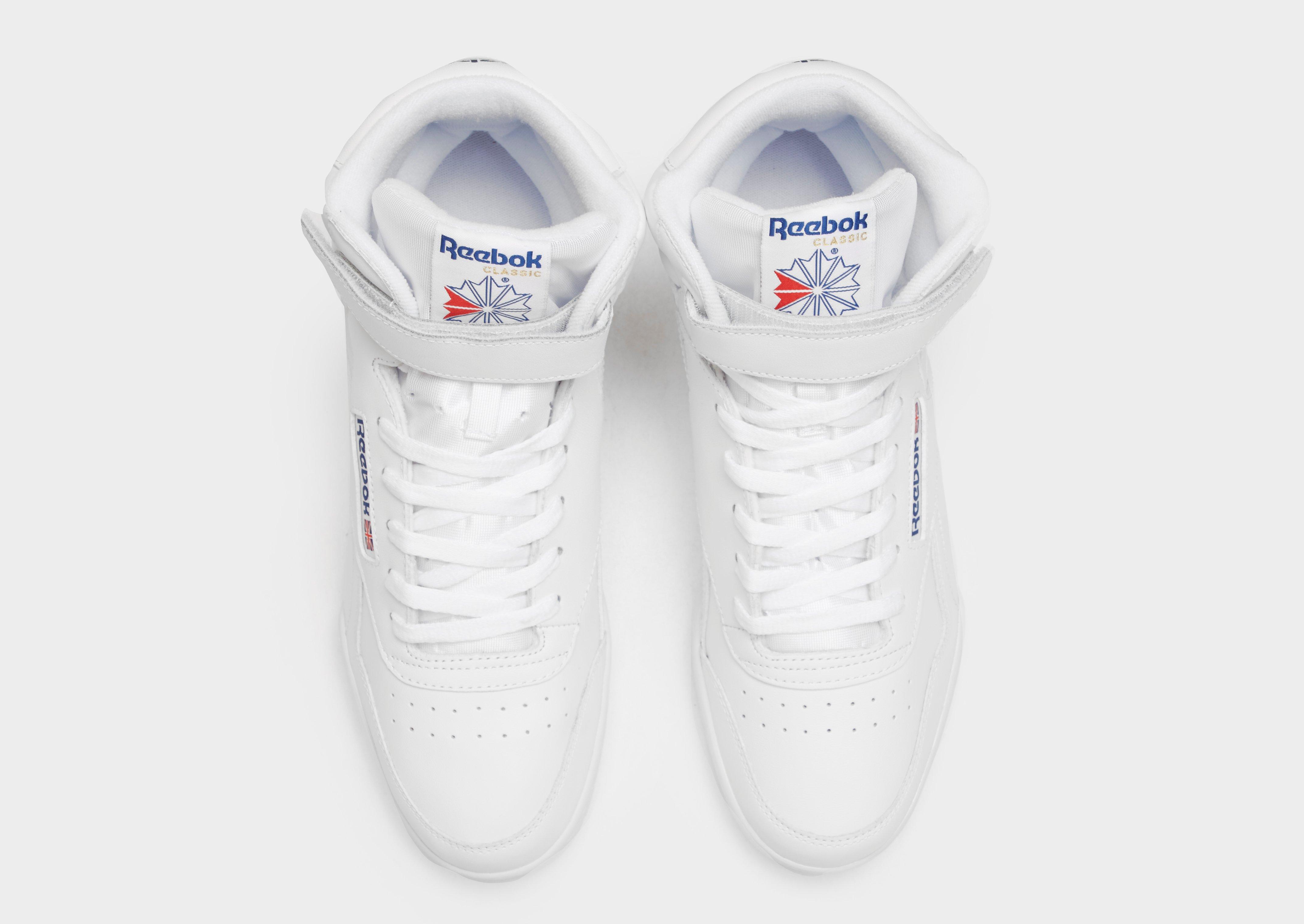 reebok exofit hi on feet