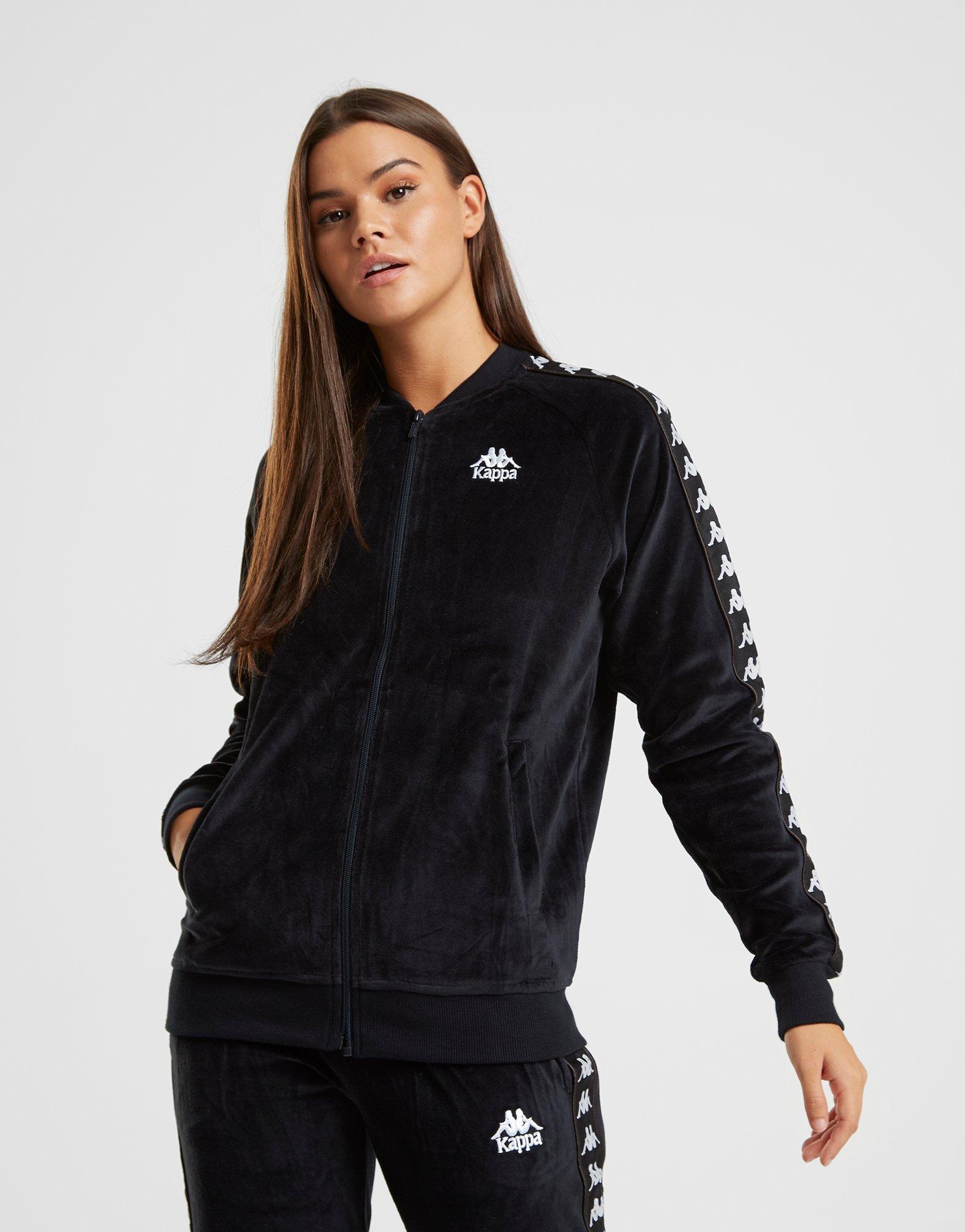 velvet kappa tracksuit