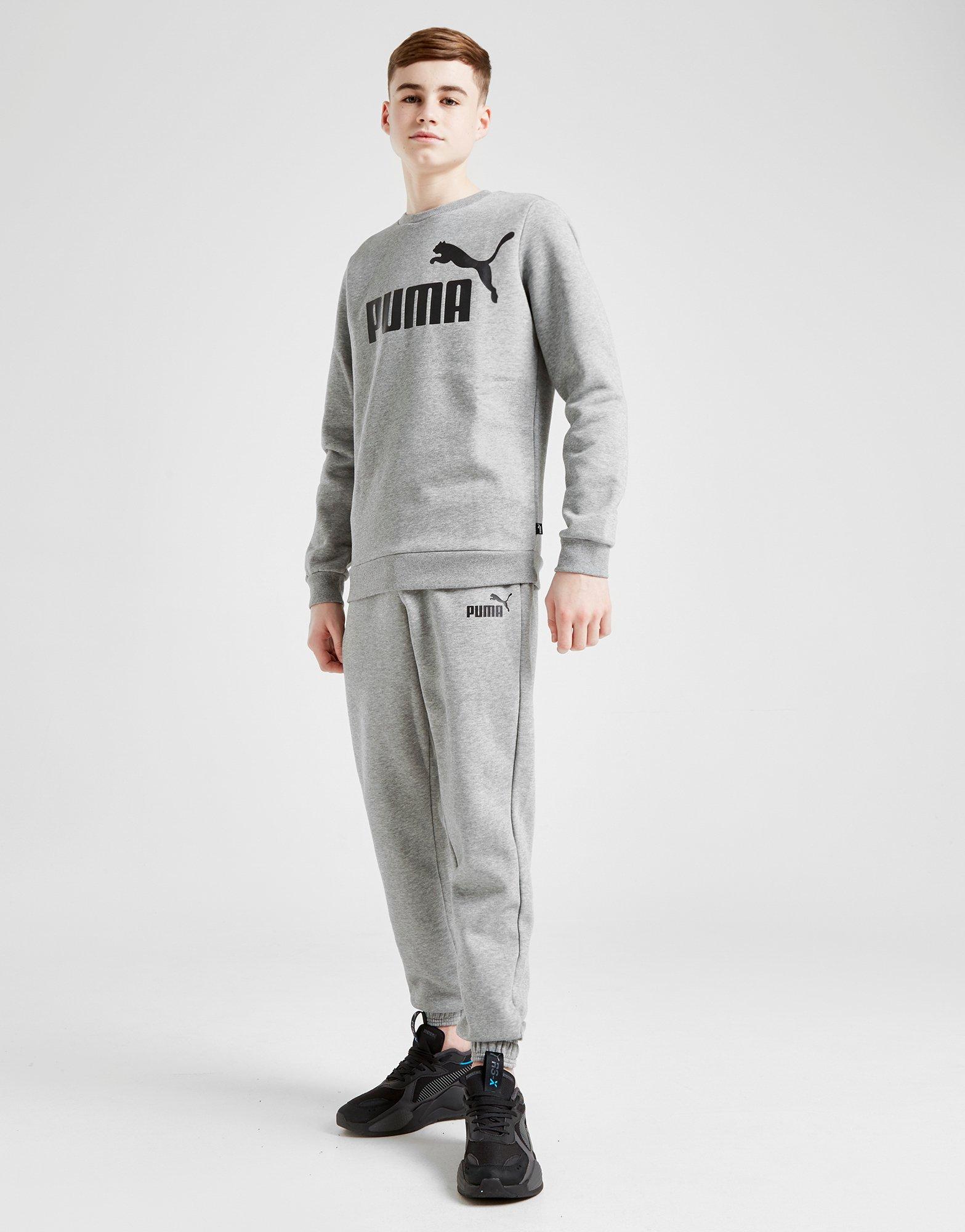 puma tracksuit bottoms junior
