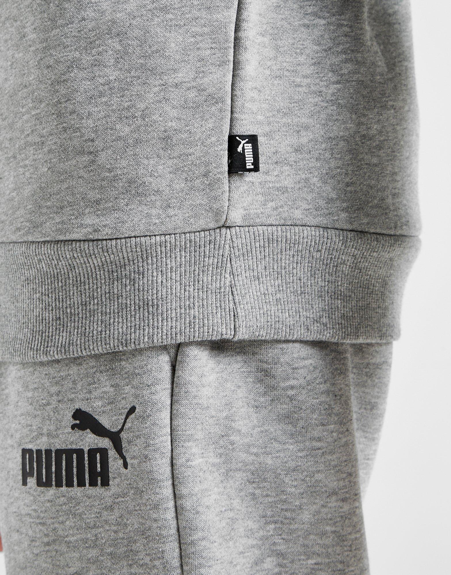 puma core logo crew sweatshirt junior