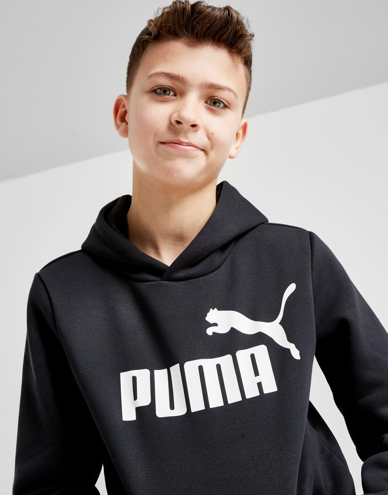 puma core logo hoodie junior