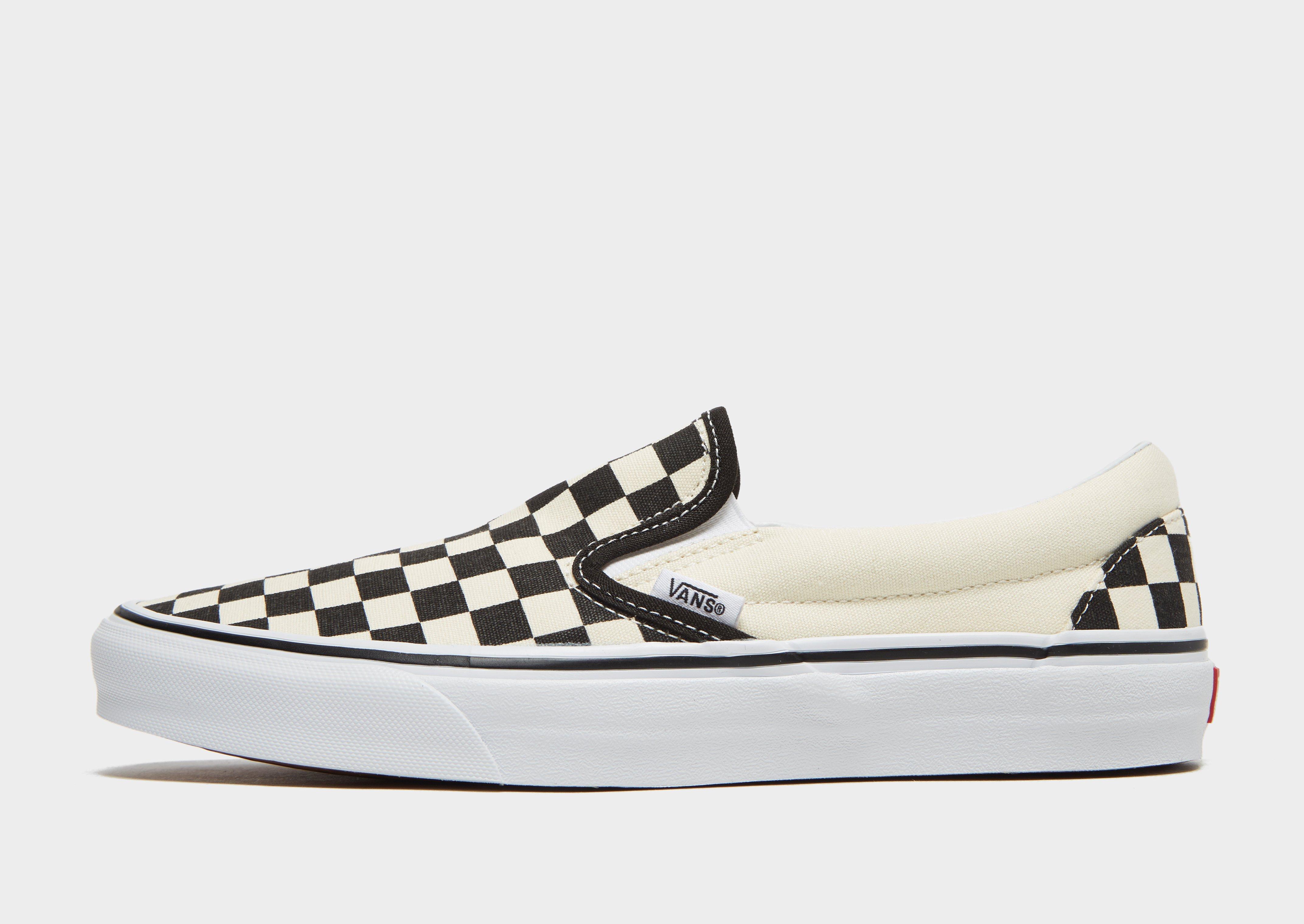 jd checkerboard vans