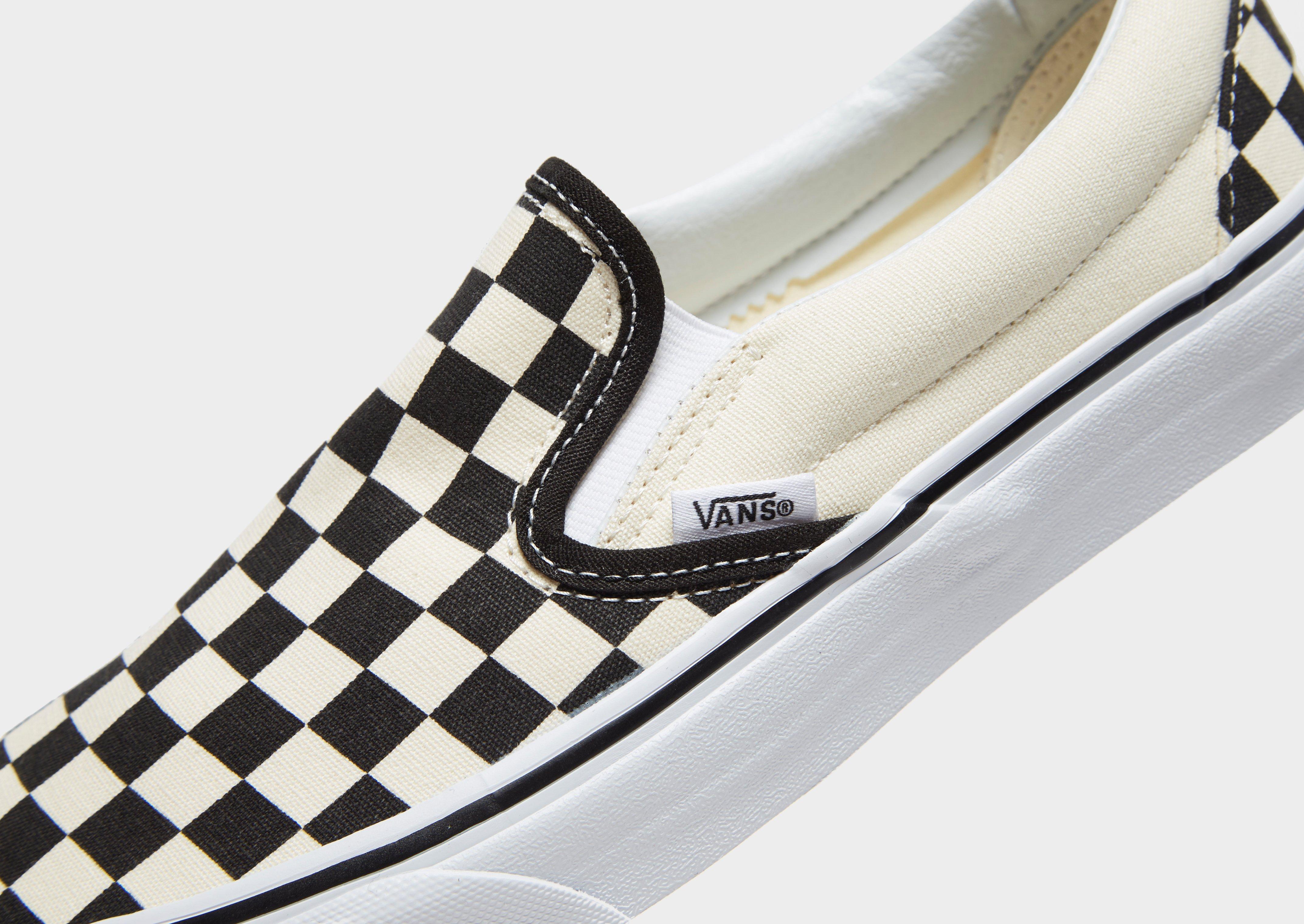 jd sports checkered vans