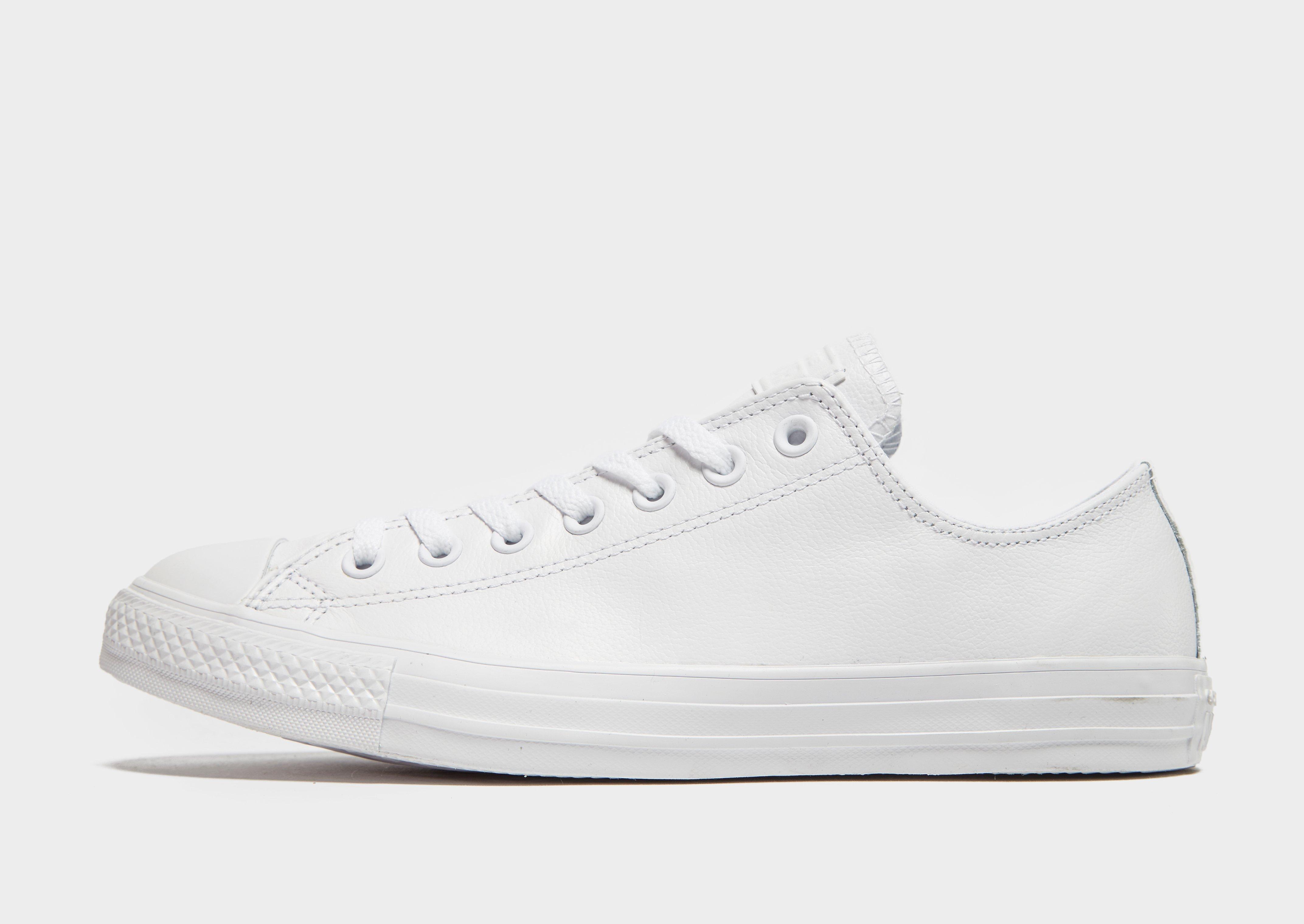 chuck taylor all star leather ox white