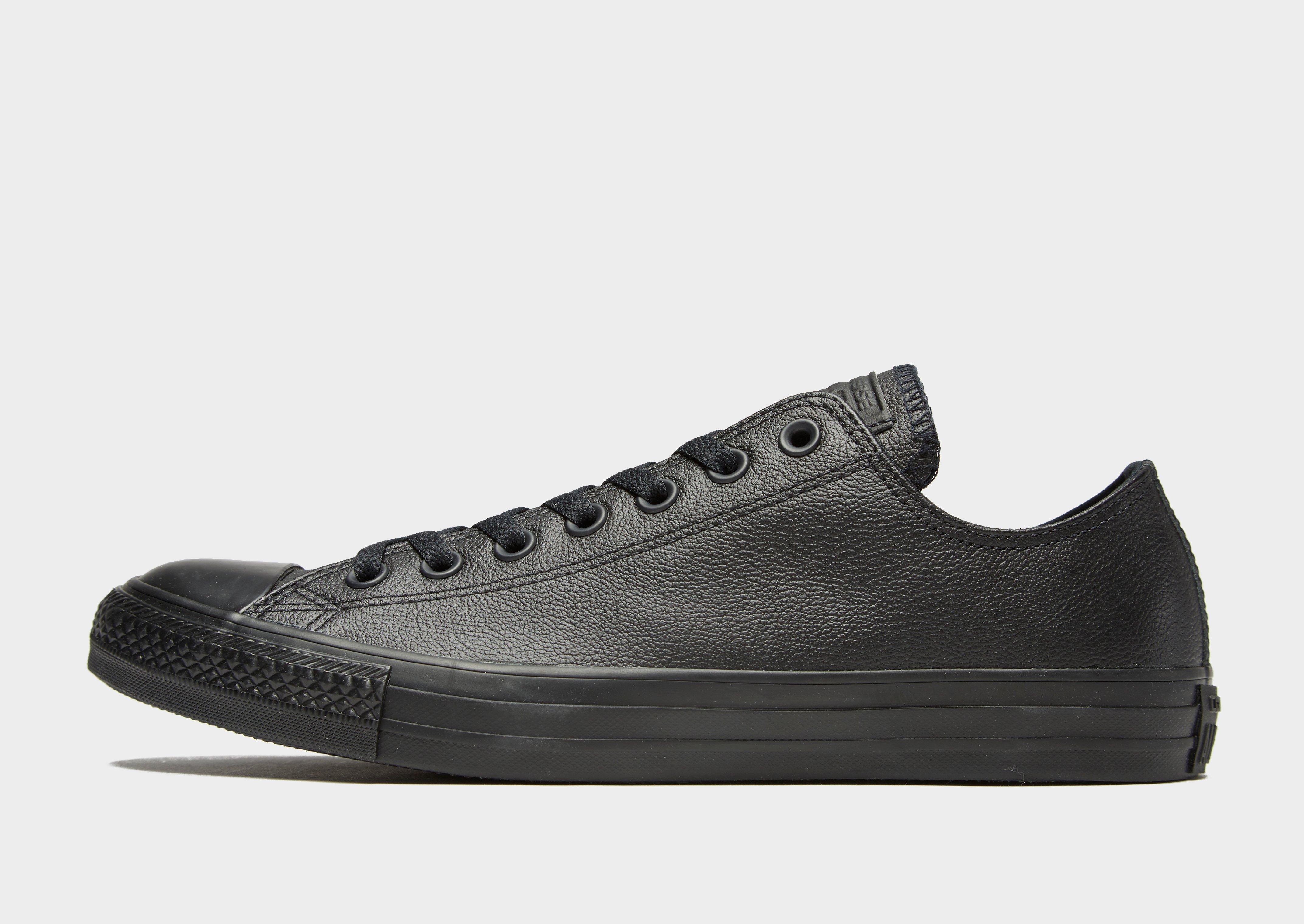 converse chuck taylor all star ox leather trainers