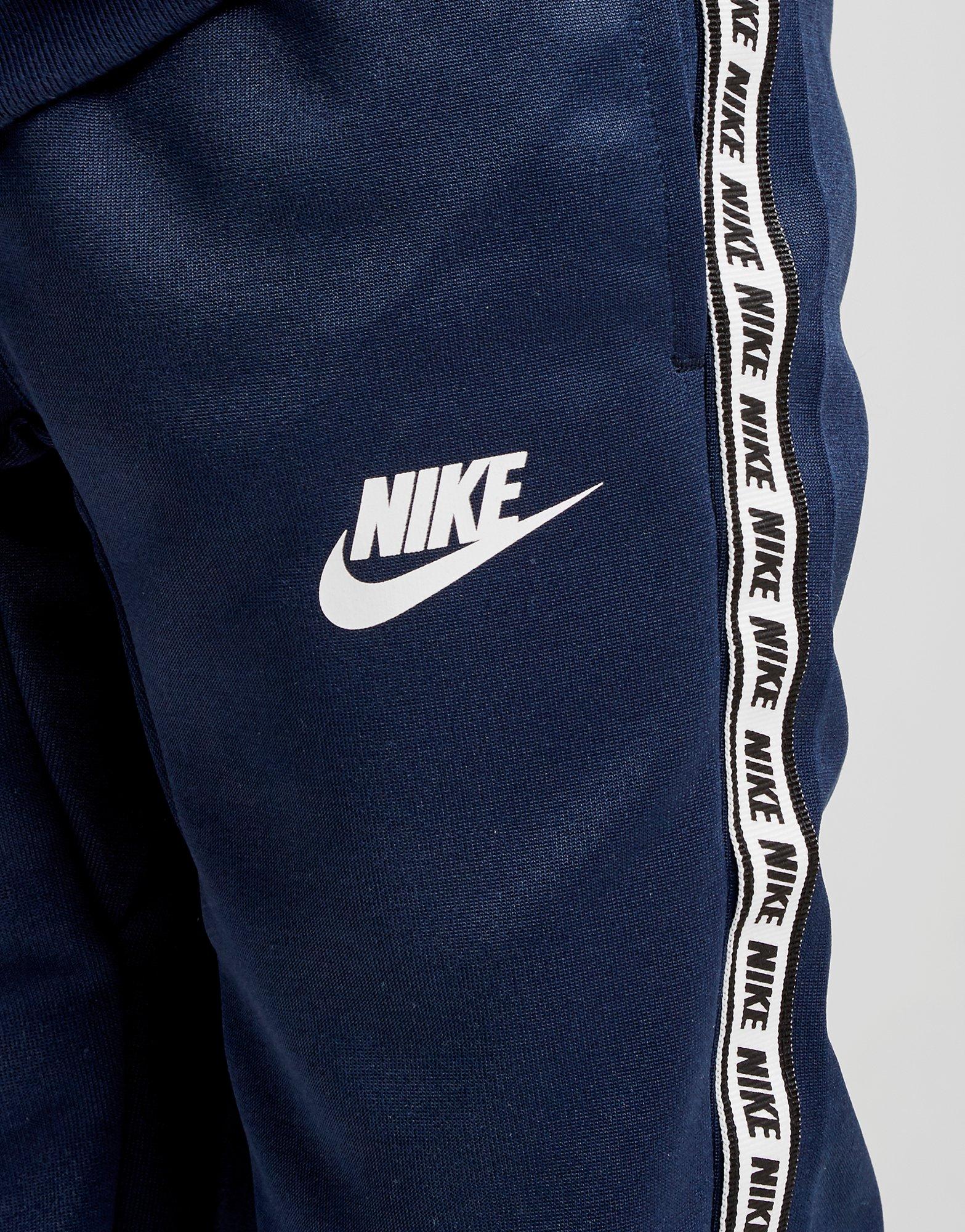 nike tape poly full zip tracksuit