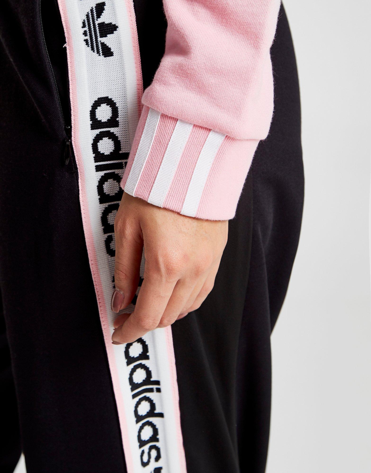 adidas originals coeeze super crop sweatshirt