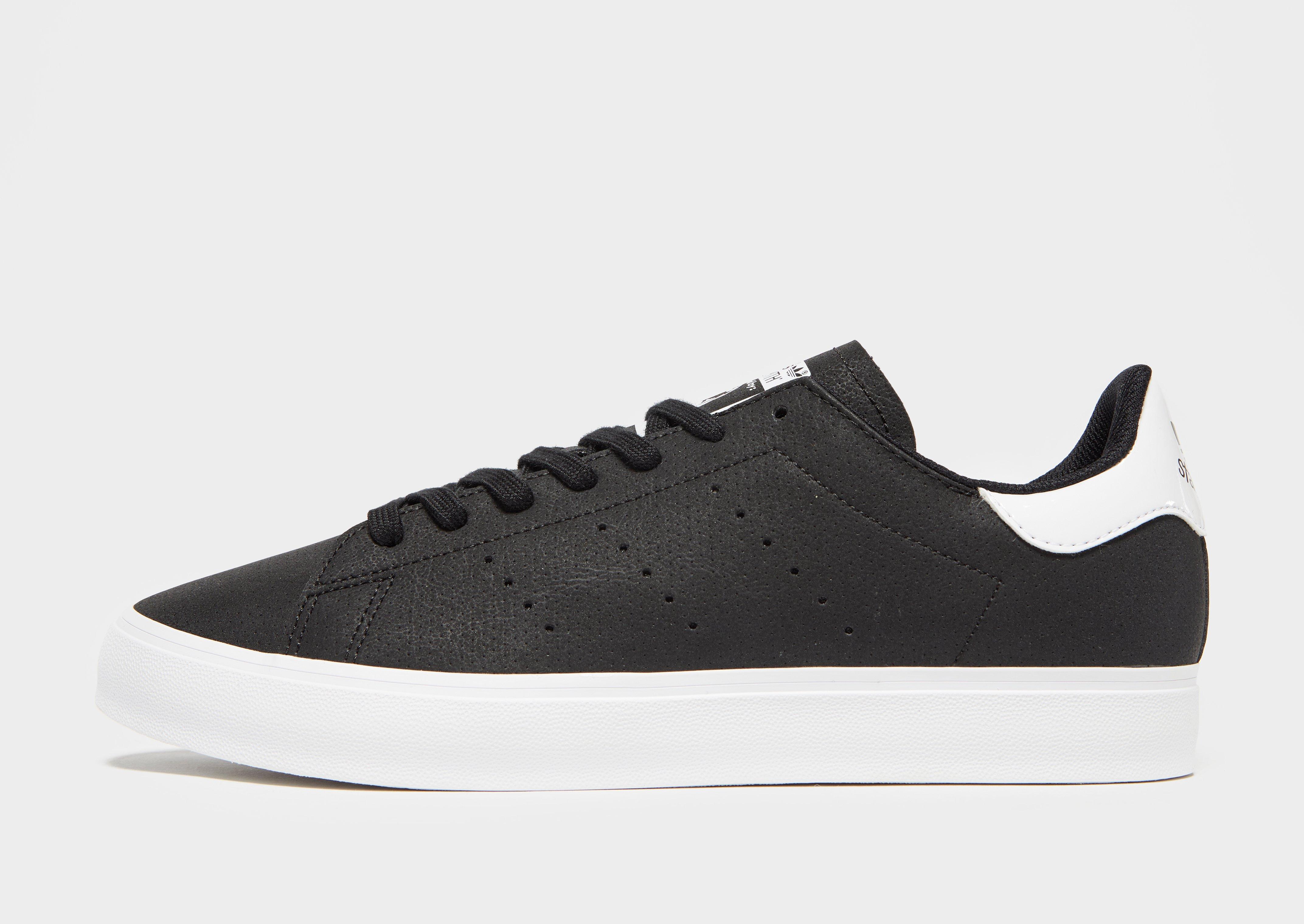 adidas stan smith vulc black