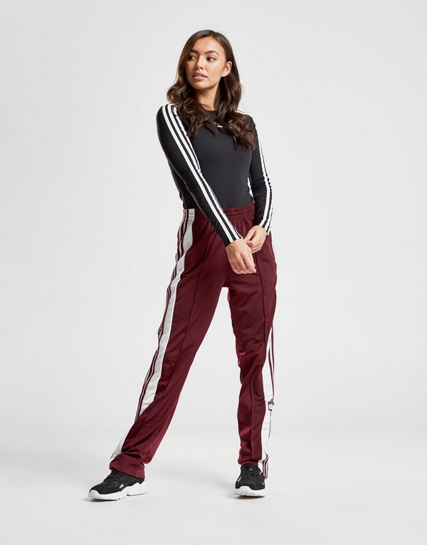 adidas Originals Adibreak Popper Pants | JD Sports adidas Originals Adibreak Black 3 Stripe Popper Track