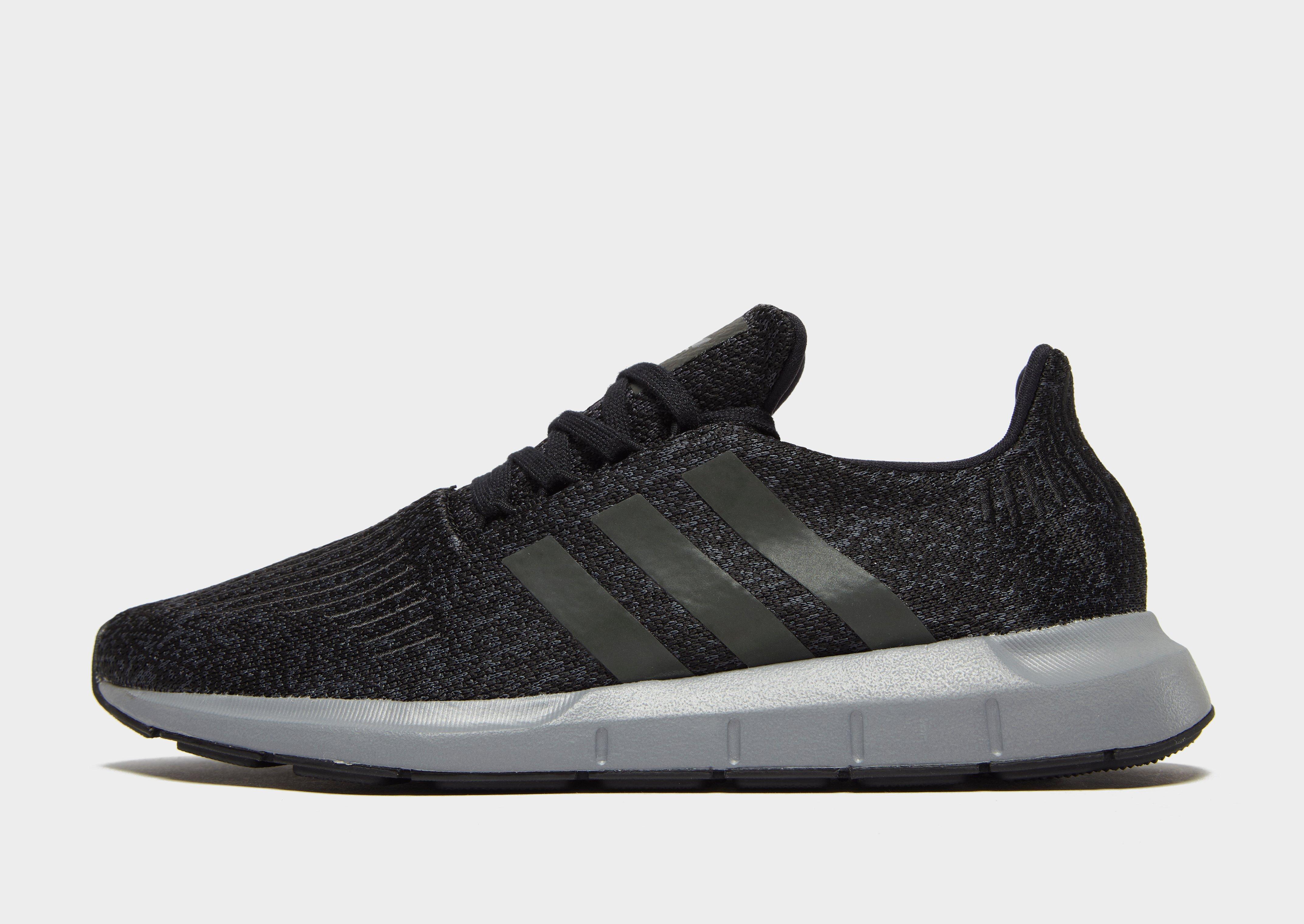 adidas mens swift run black