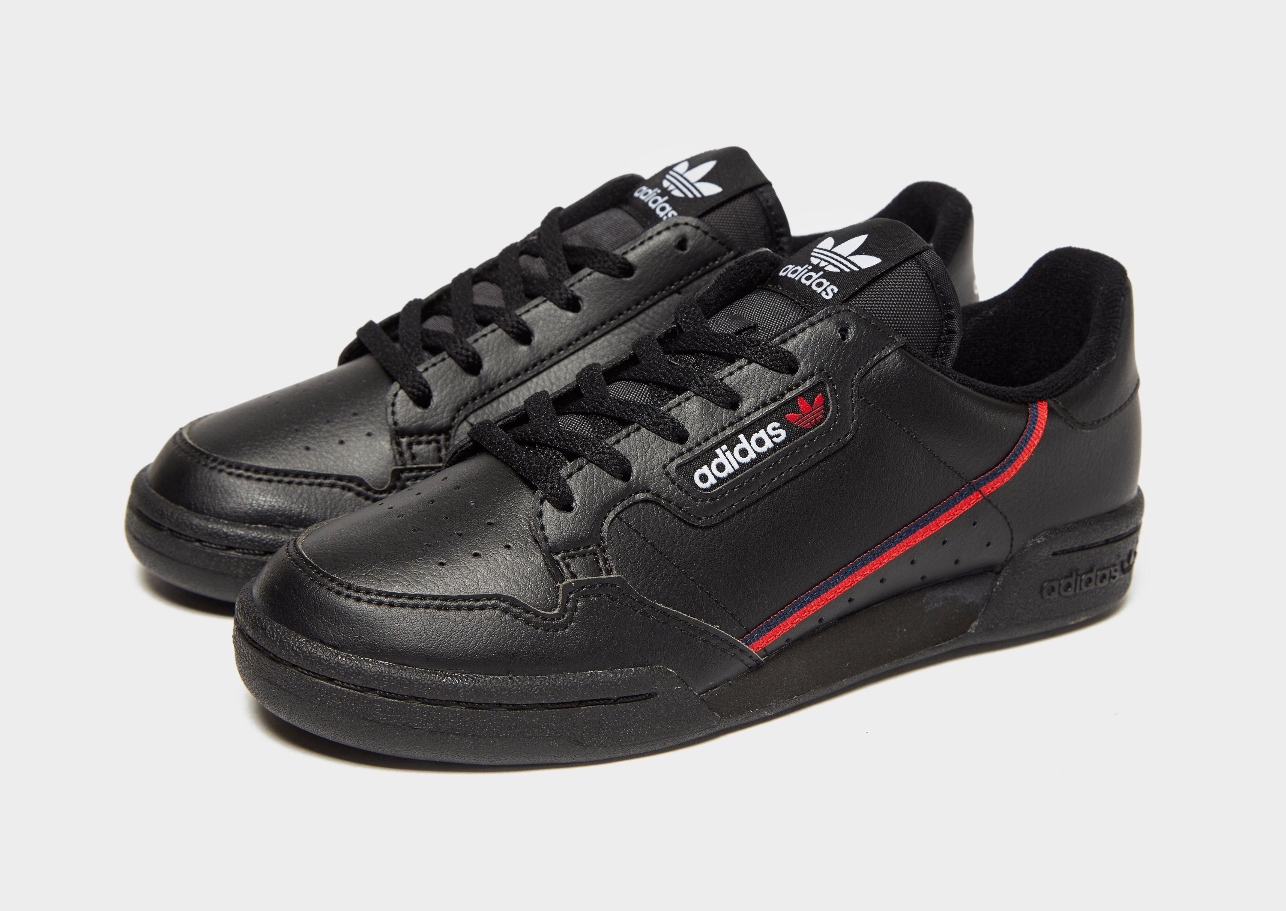 adidas continental 80 junior black