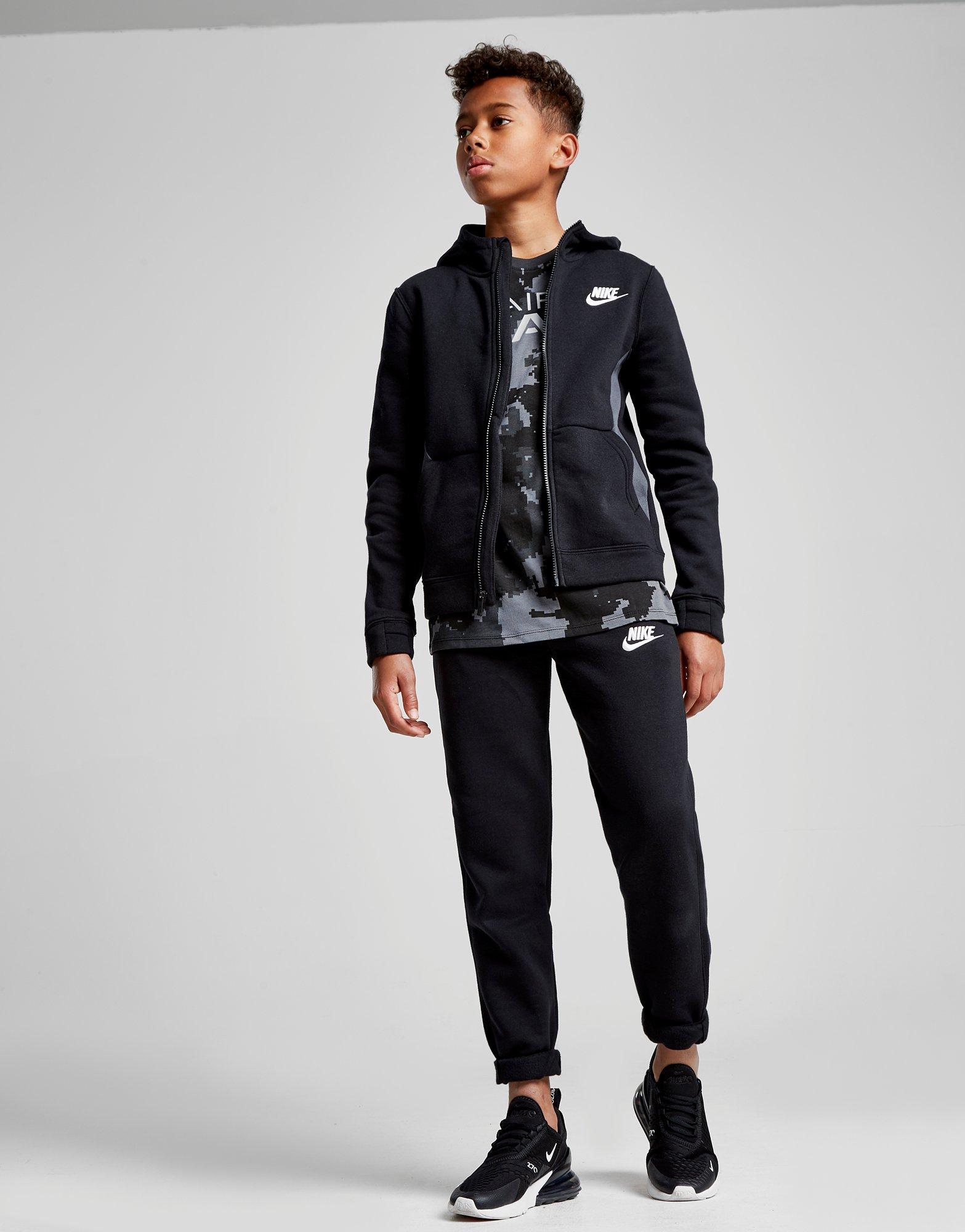 nike franchise fleece tracksuit junior