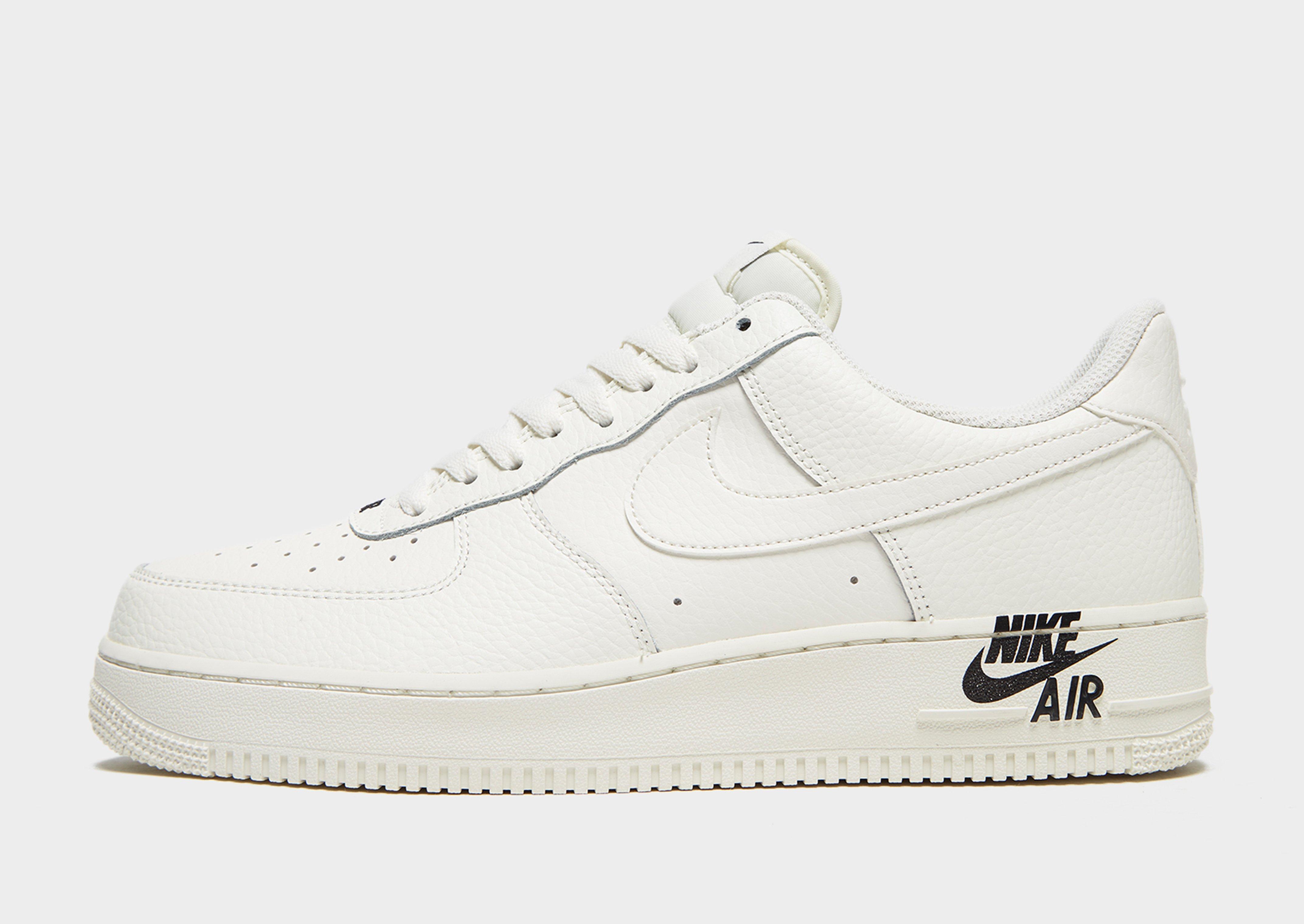 nike air force 1 logo white