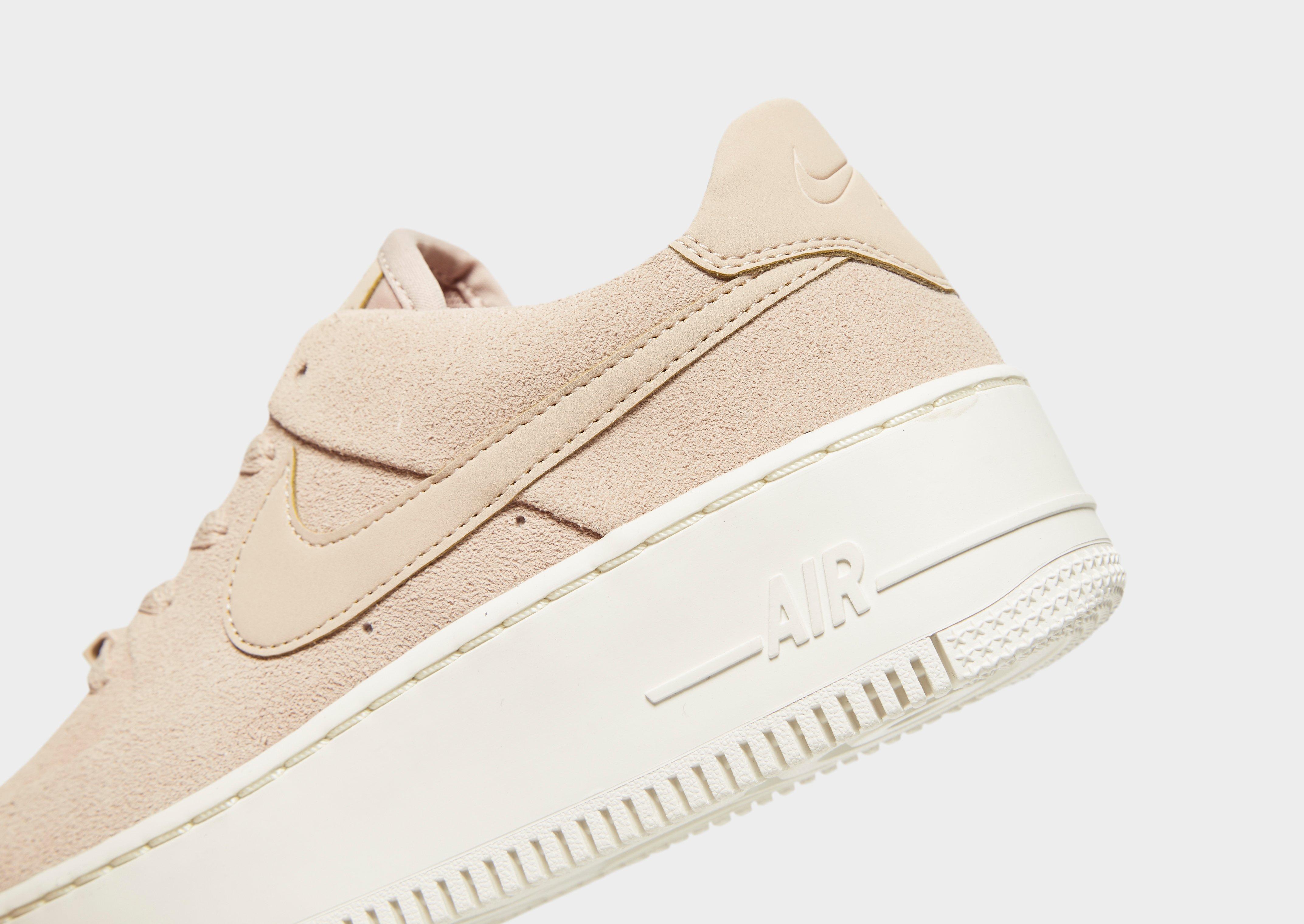 womens nike air force 1 sage low beige