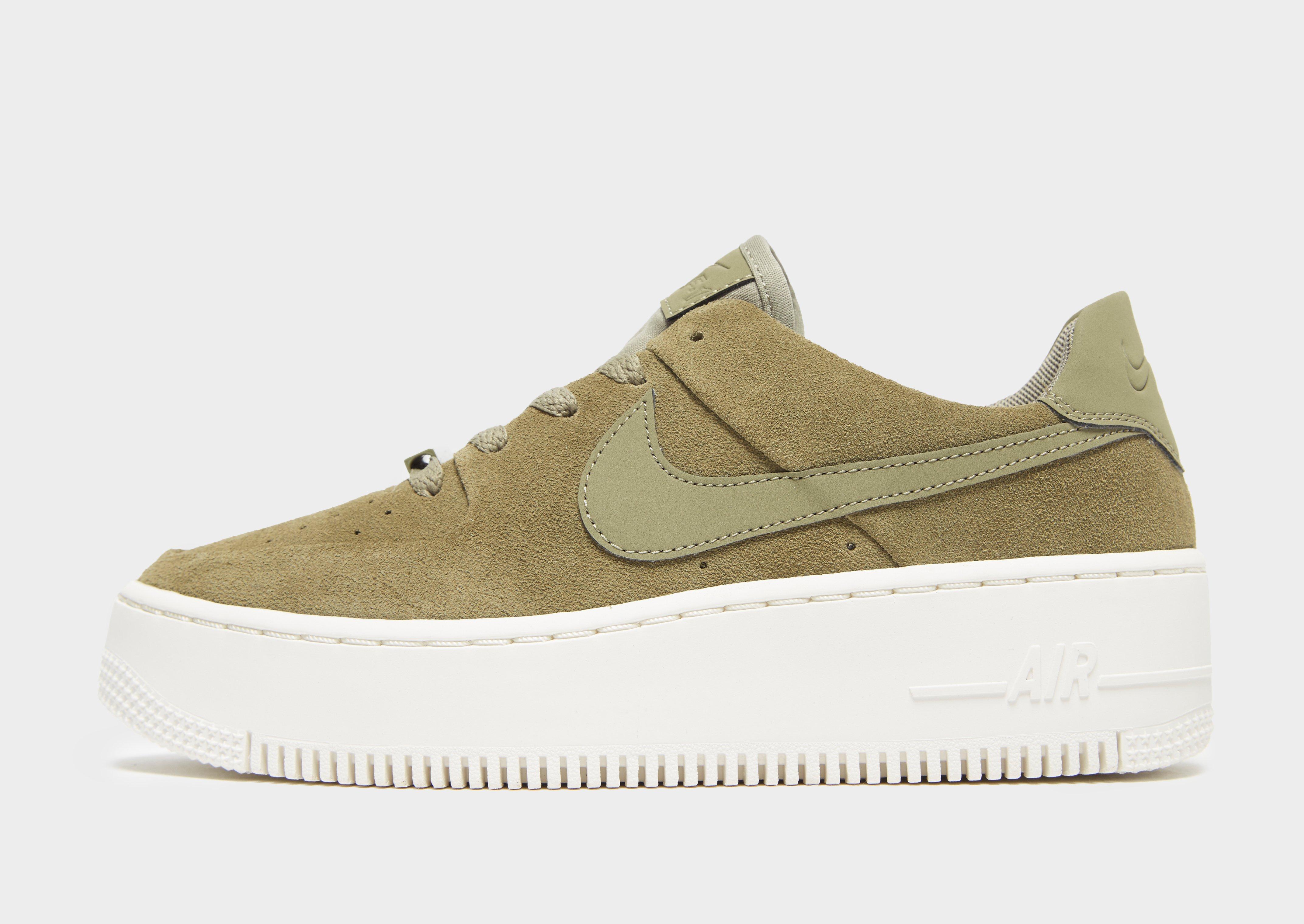 nike air force verde militare