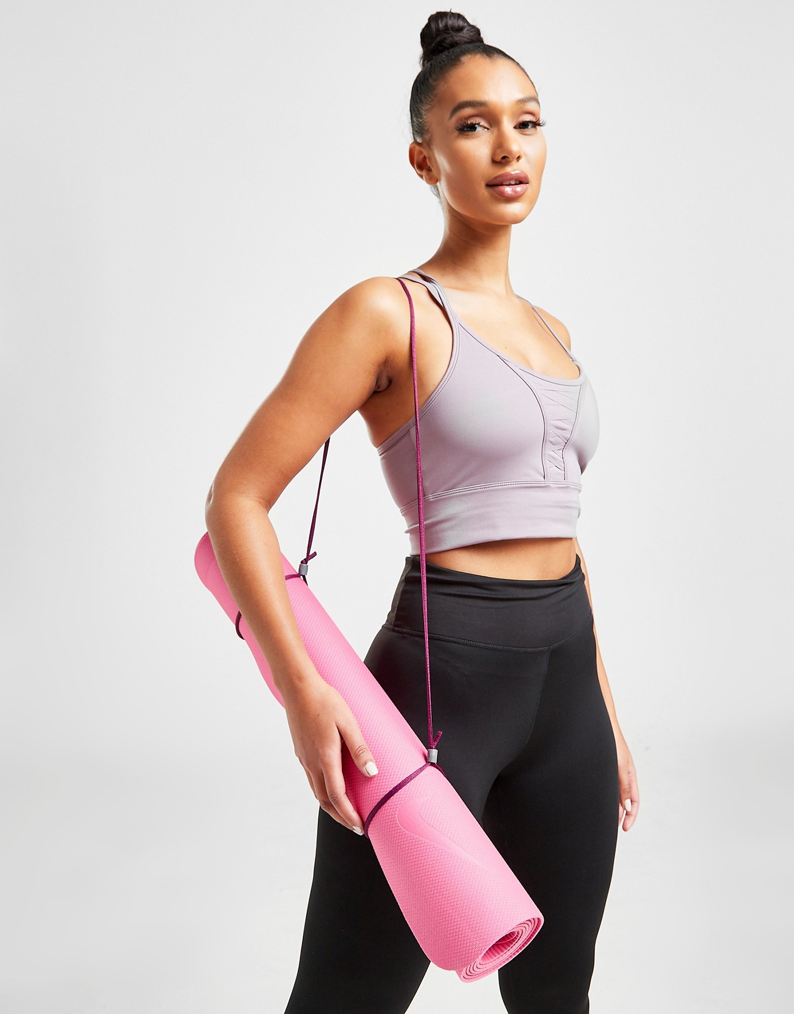 Buy Pink Nike 3mm Just Do It Yoga Mat Jd Sports