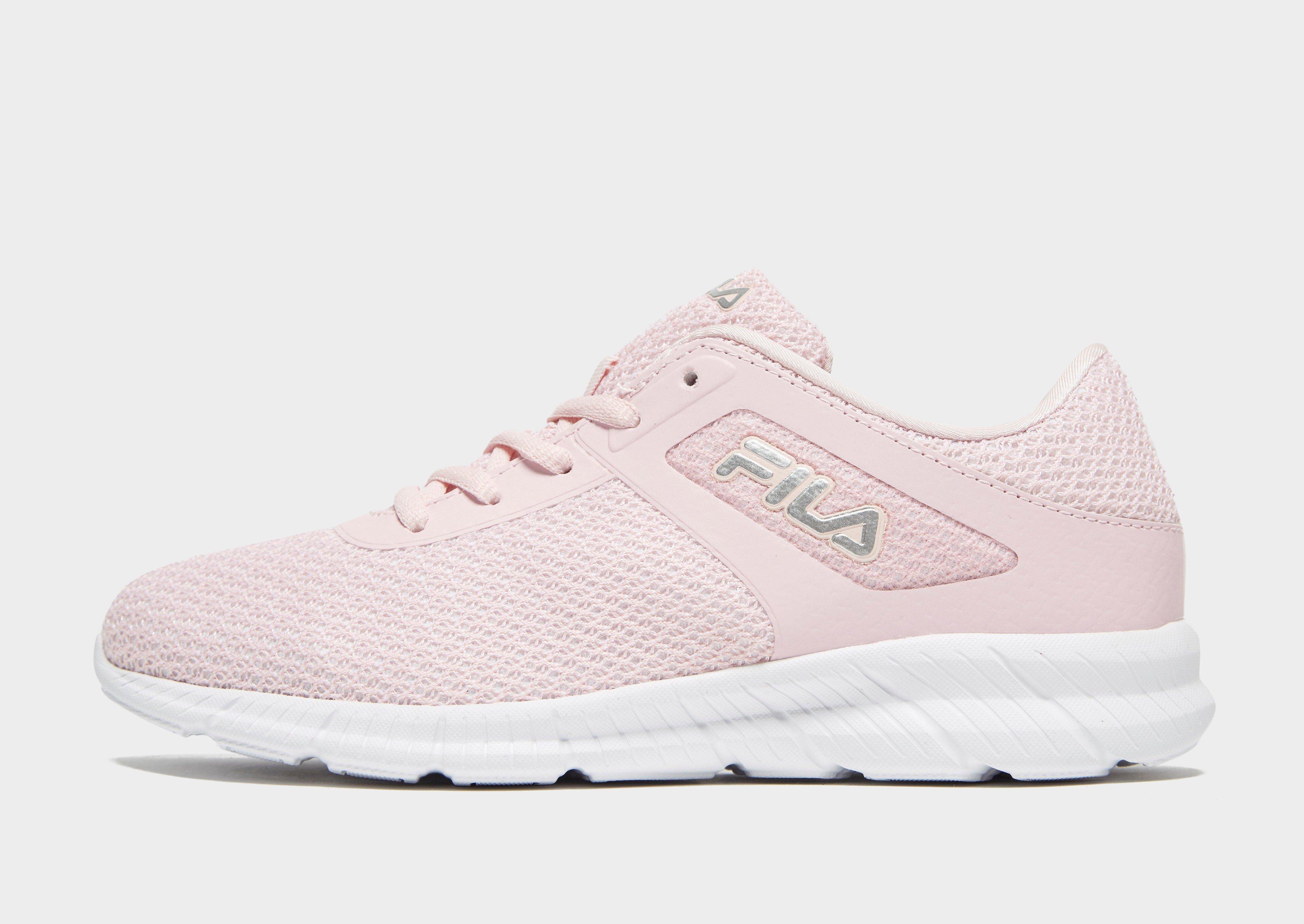 womens pink fila trainers