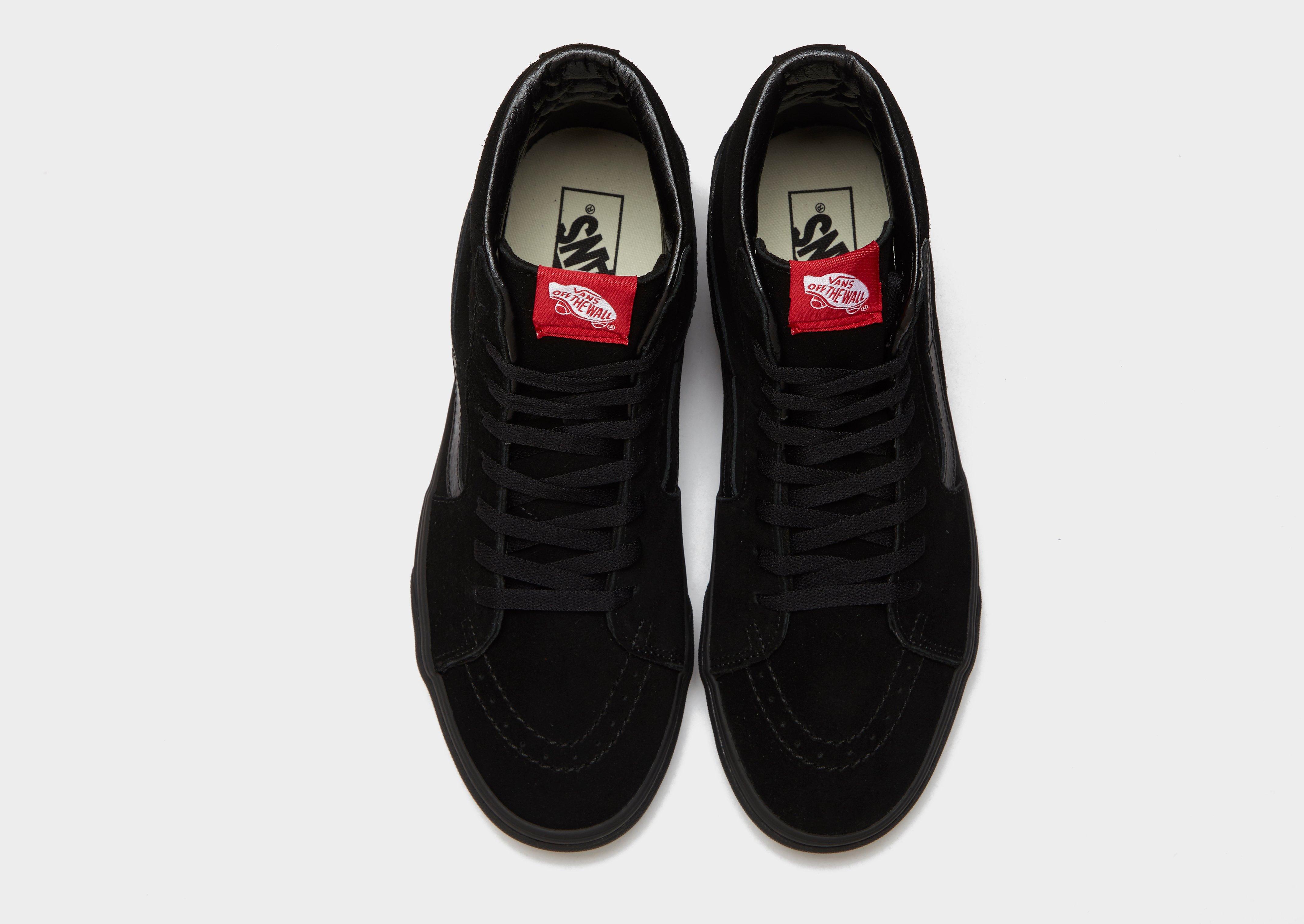 Black Vans Sk8-Hi  JD Sports Global - JD Sports Global