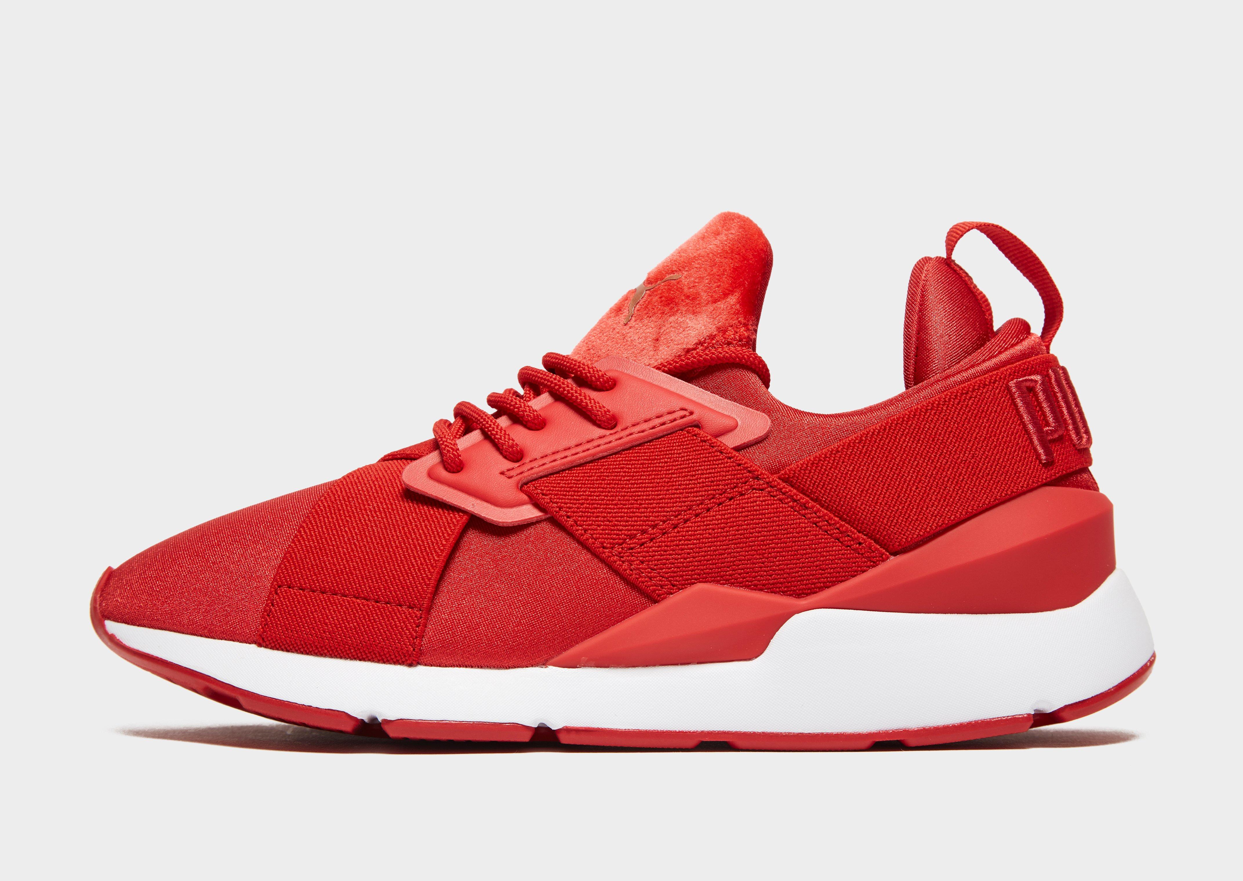 puma muse satin 2 red