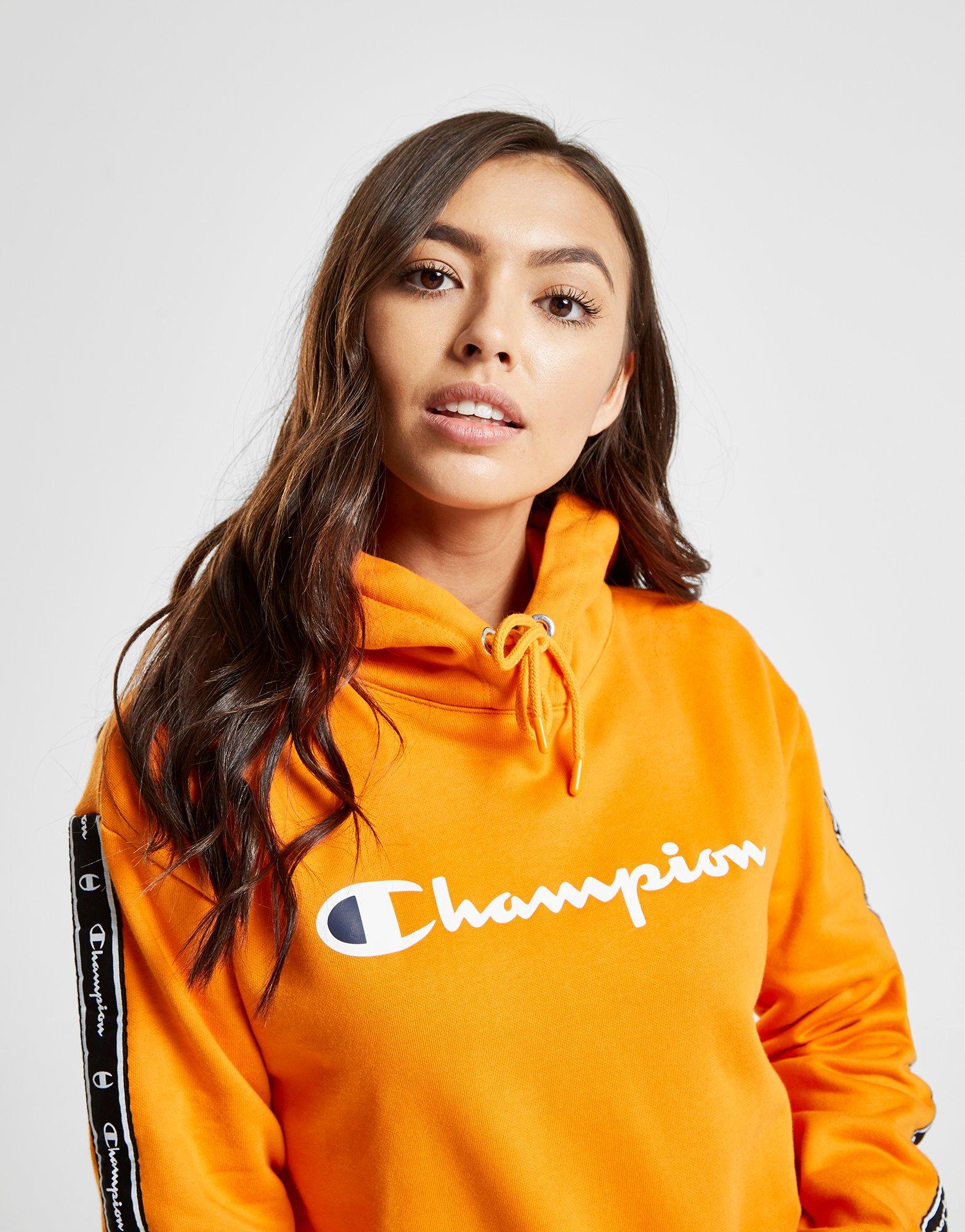 champion tape overhead hoodie