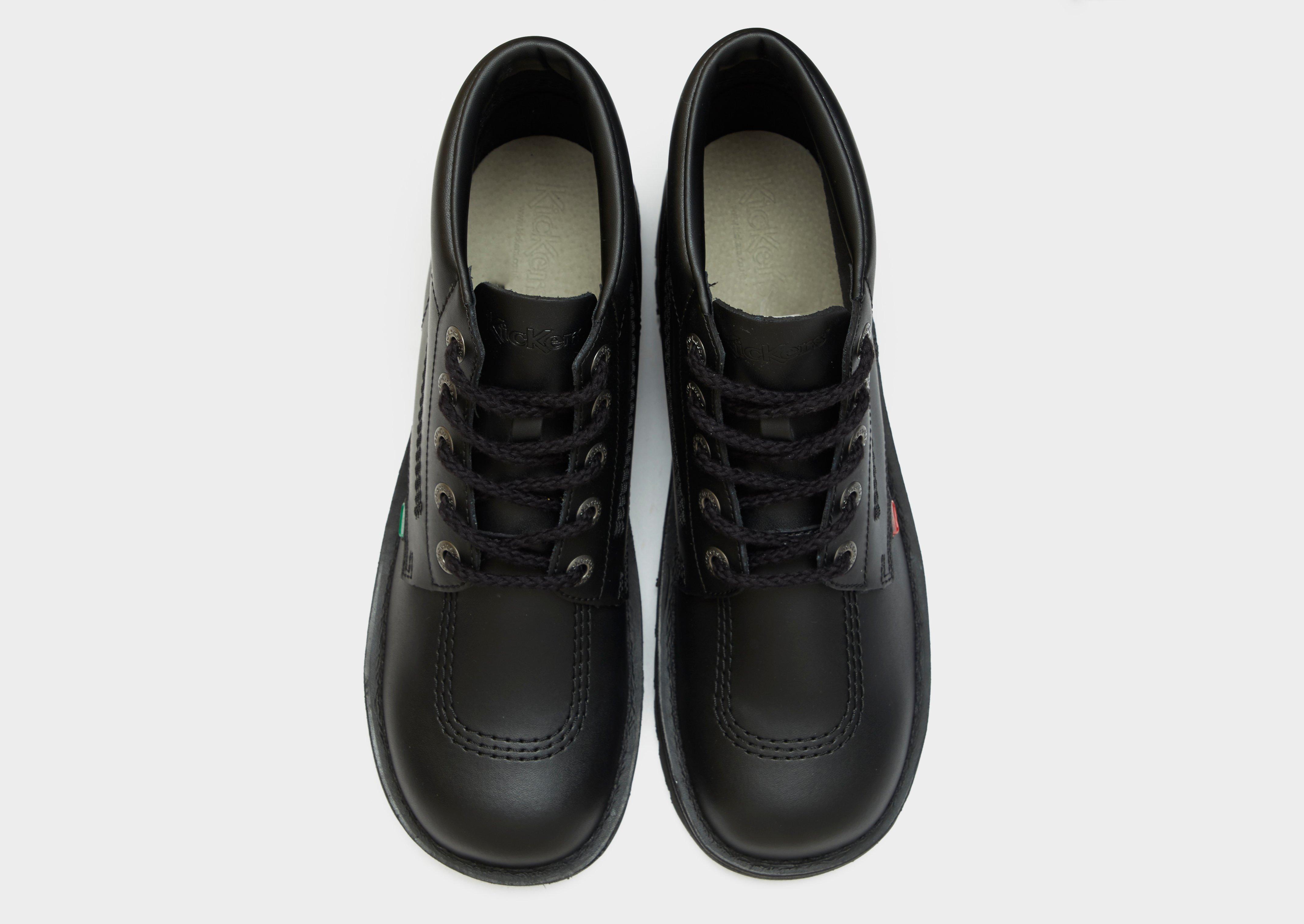 Kicker Sneaker Black Knit - Jildor Shoes