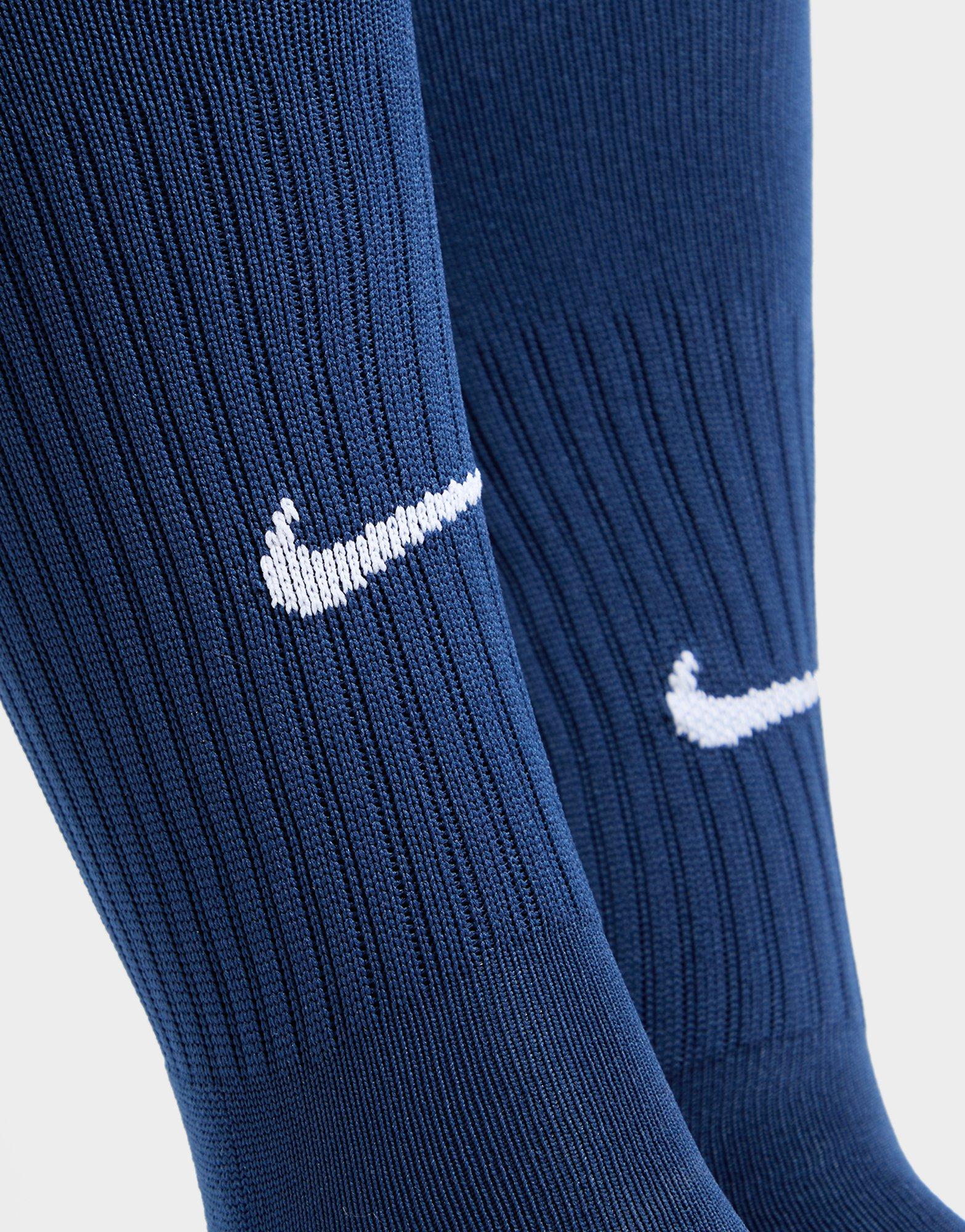 nike blue football socks