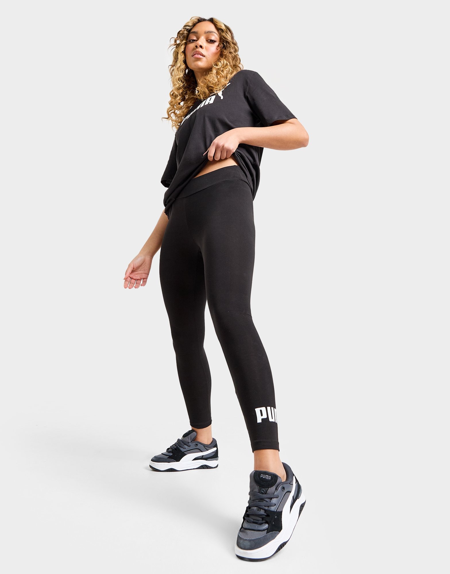 Black Puma Core Leggings - JD Sports Global