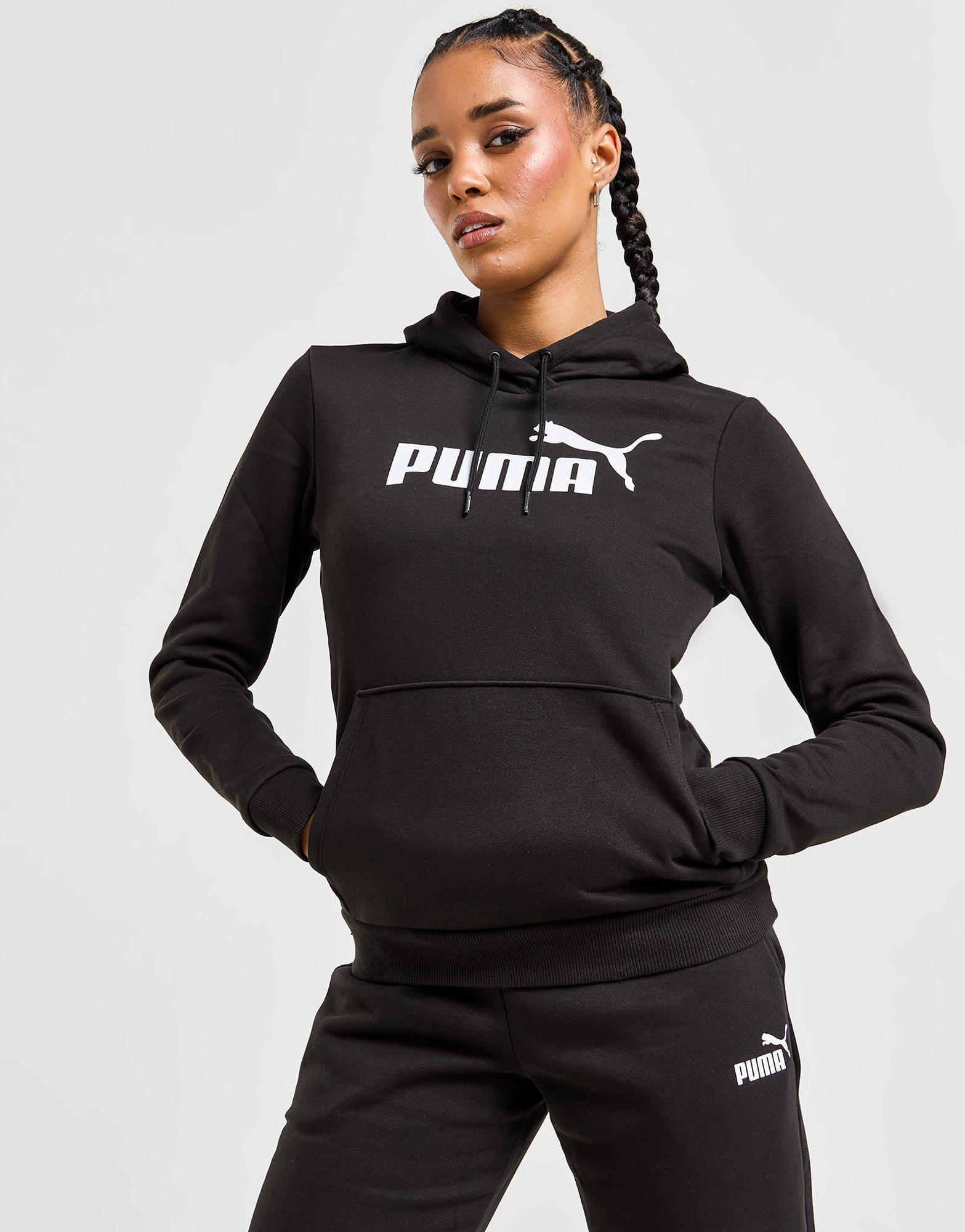 Black Puma Core Sportswear Hoodie - JD Sports Global