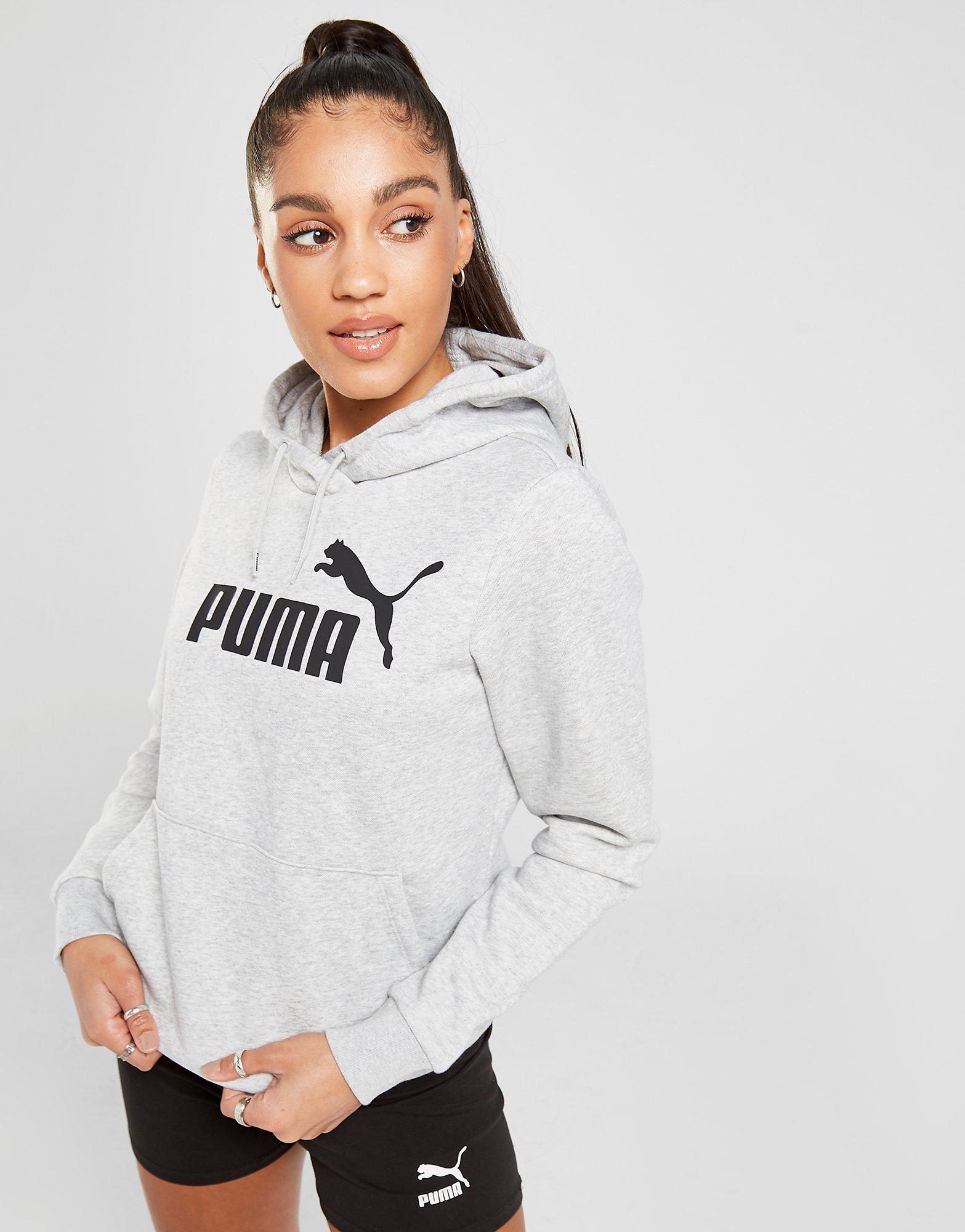 light grey puma hoodie
