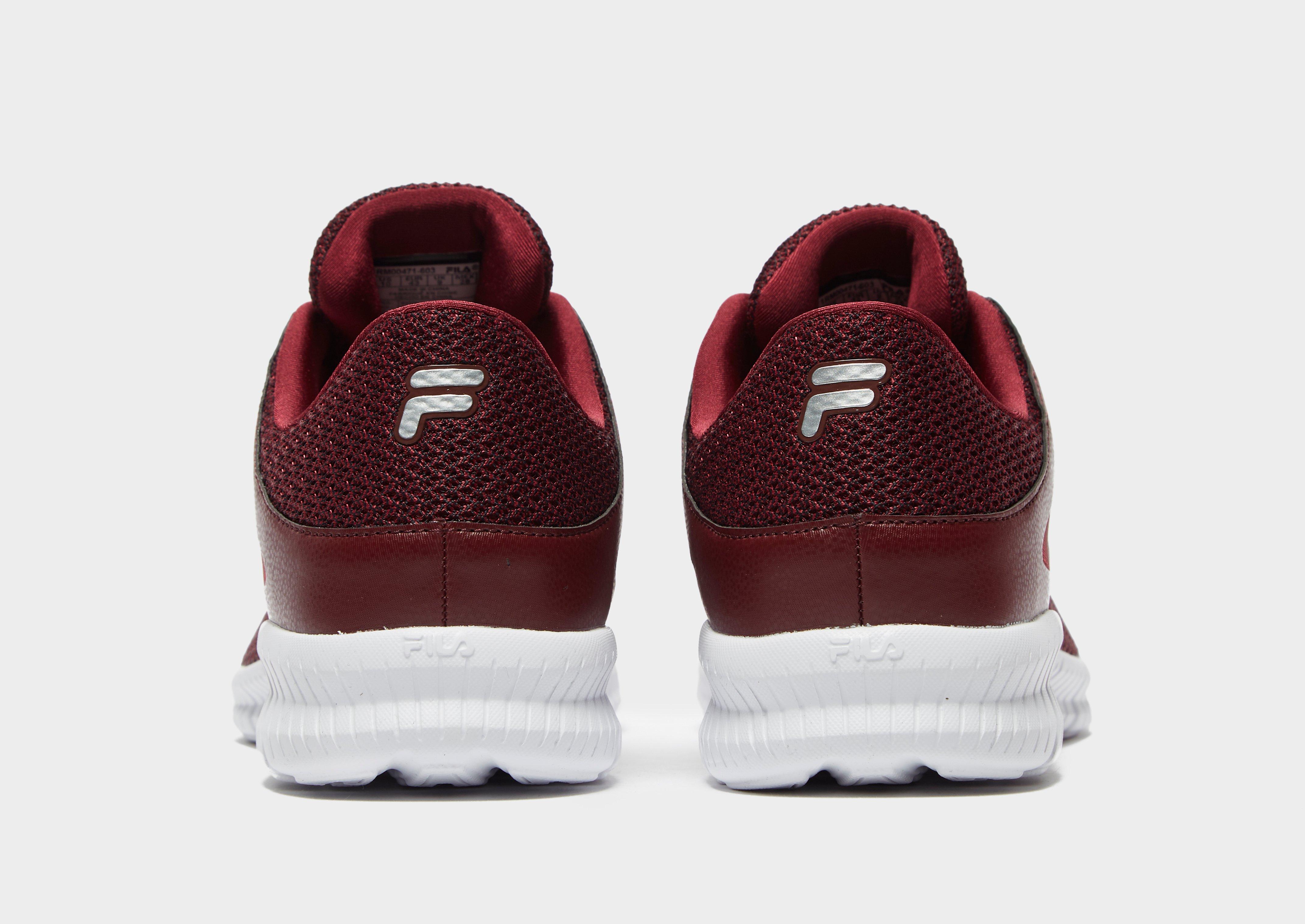 basket fila homme bordeaux