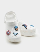 Crocs ที่ติดรองเท้า Captain America Jibbitz (5 ชิ้น)
