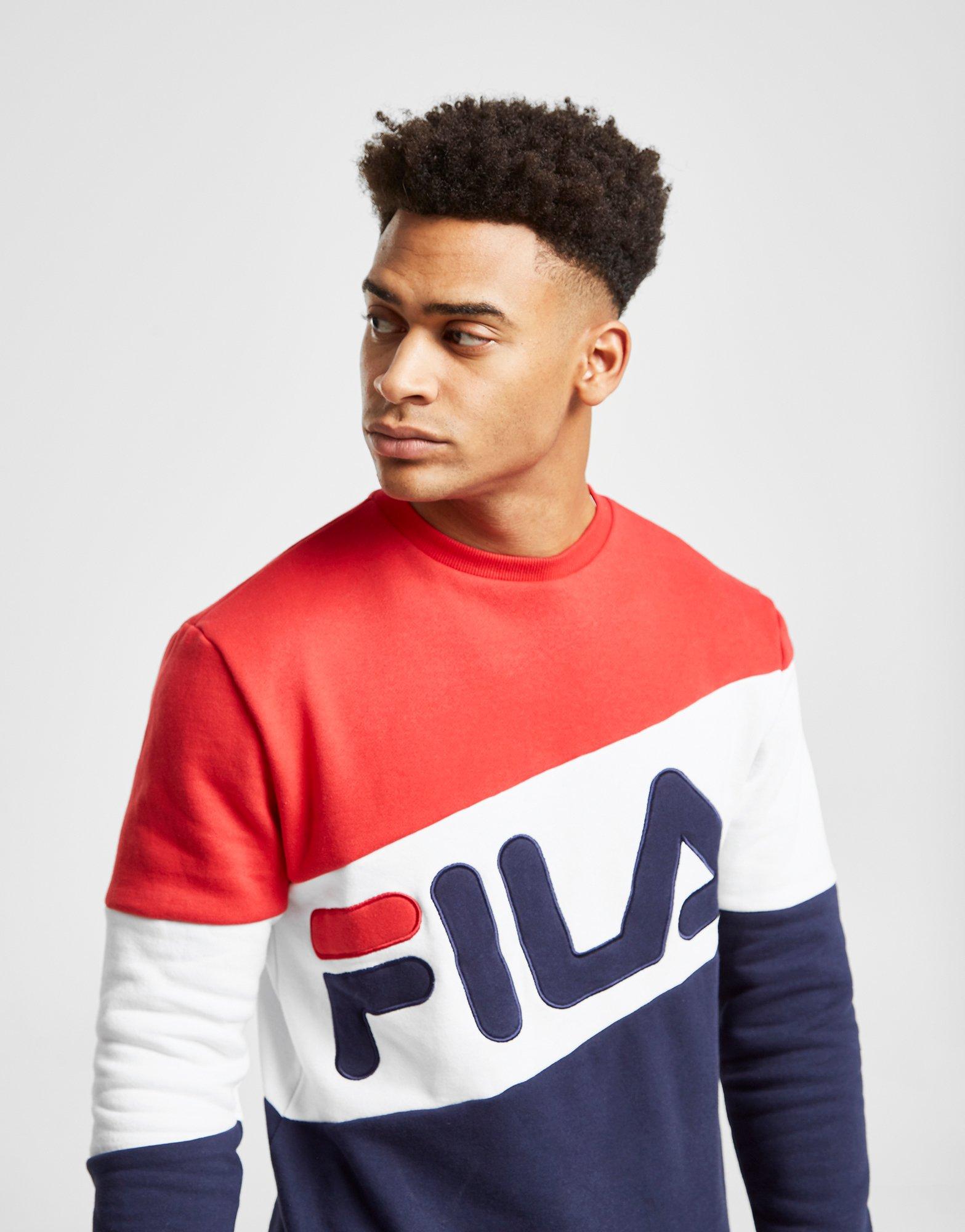 fila curtis crew sweatshirt