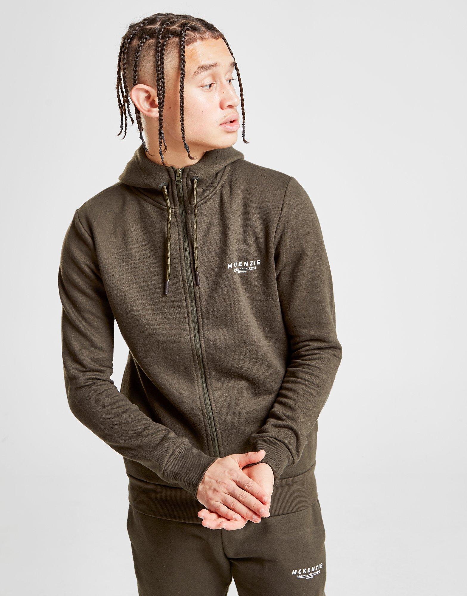 mckenzie essential zip through hoodie