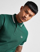 Fred Perry Slim Twin Tipped Short Sleeve Polo Shirt Heren