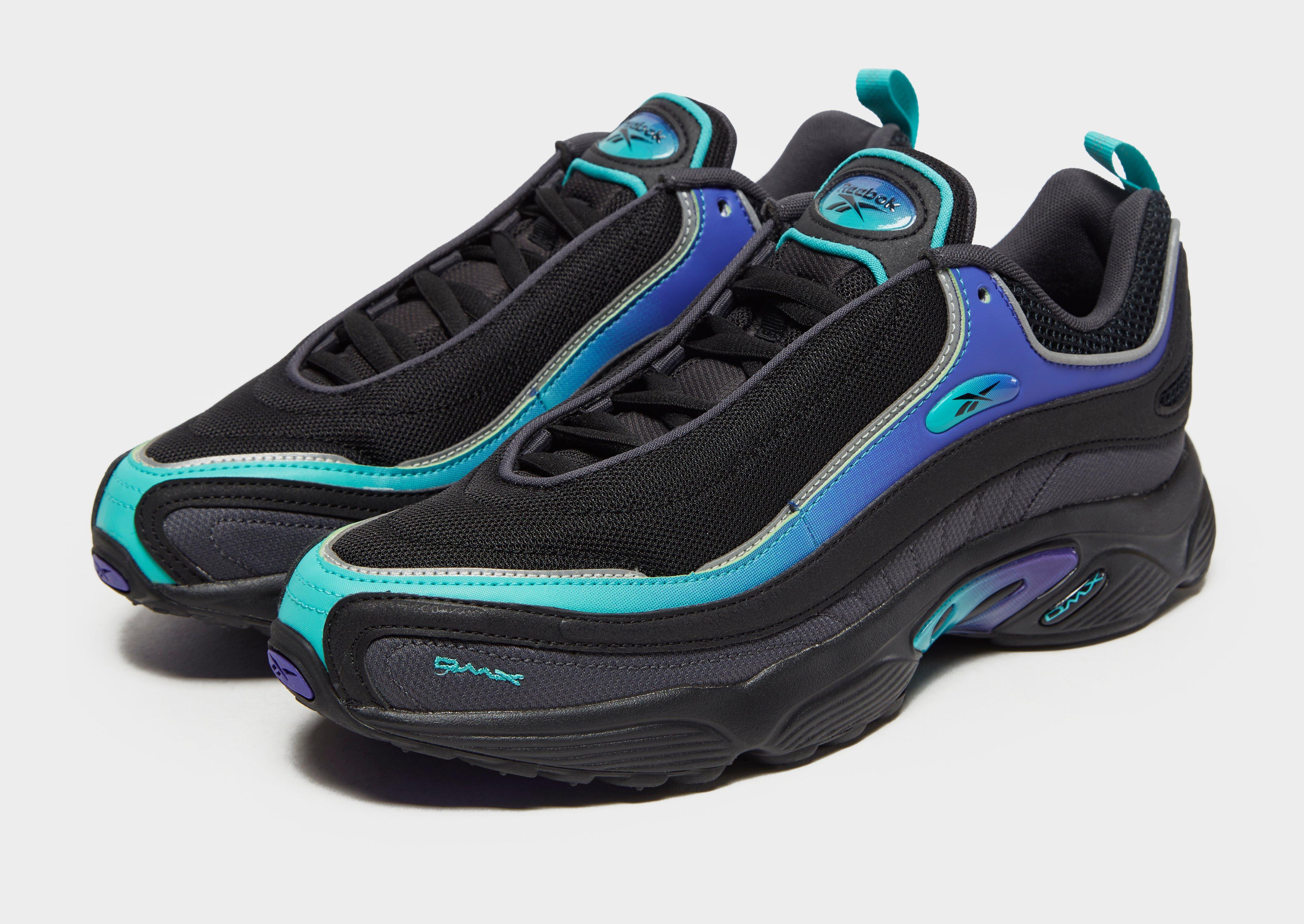 reebok daytona dmx black purple