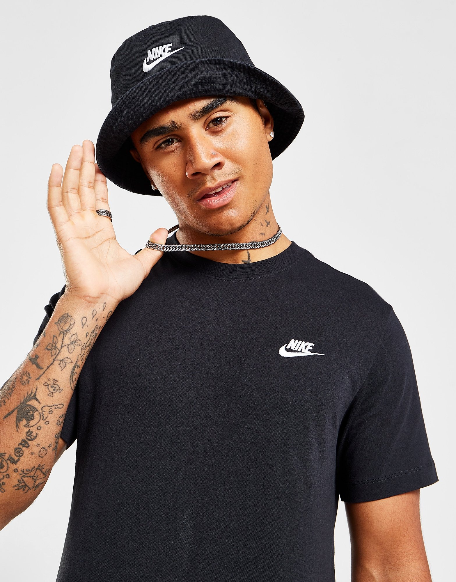 Black Nike Sportswear Club T-Shirt - JD Sports Ireland