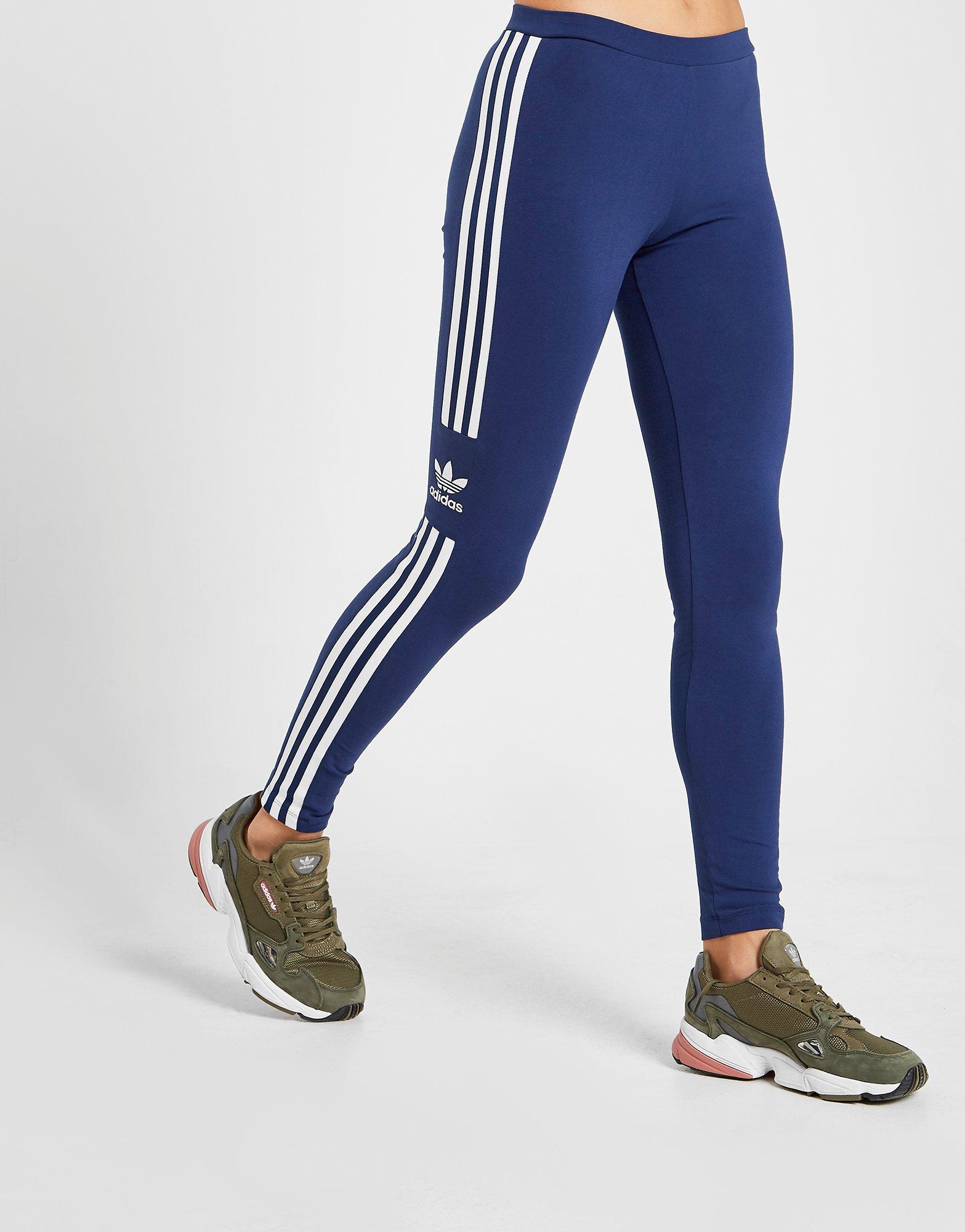 jd adidas 3 stripe leggings