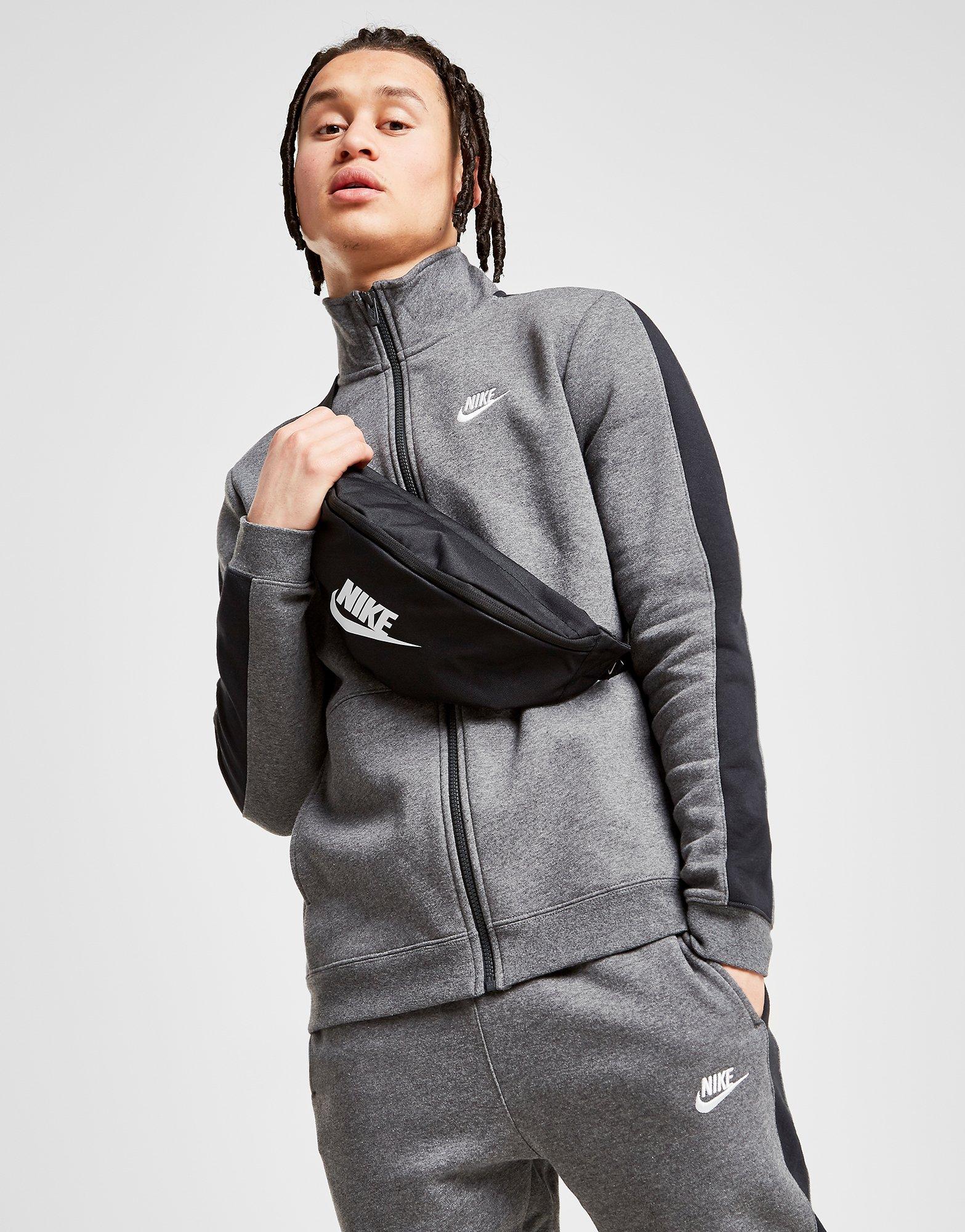 nike league fleece tracksuit grey